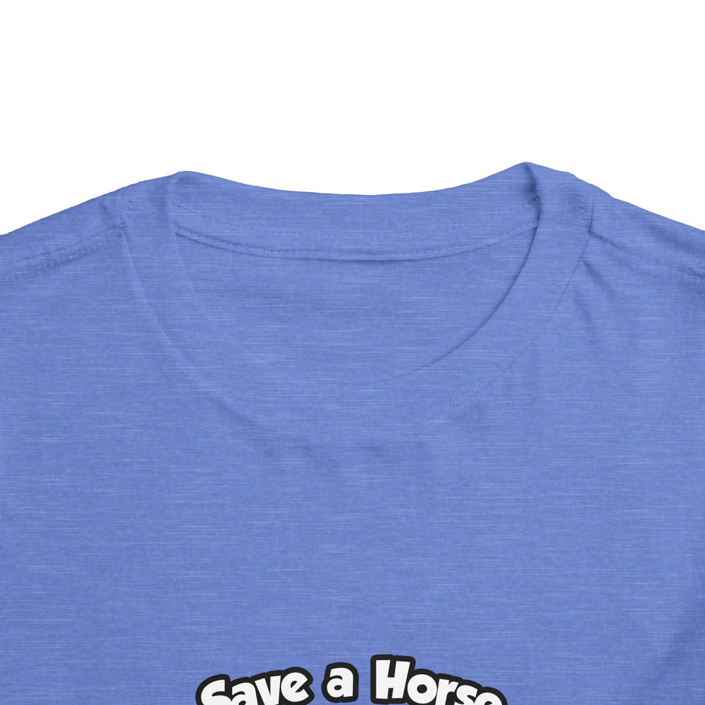 Save a Horse, Ride an Athletic Trainer - Toddler Short Sleeve Tee