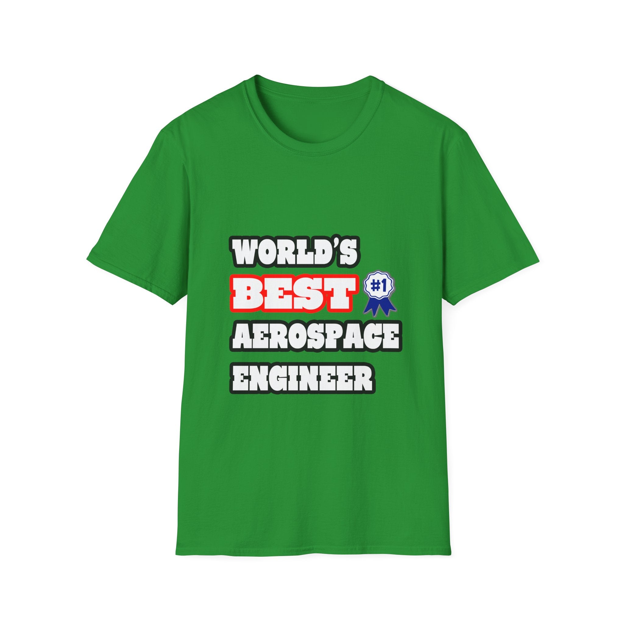 World's Best Aerospace Engineer - Unisex Softstyle T-Shirt