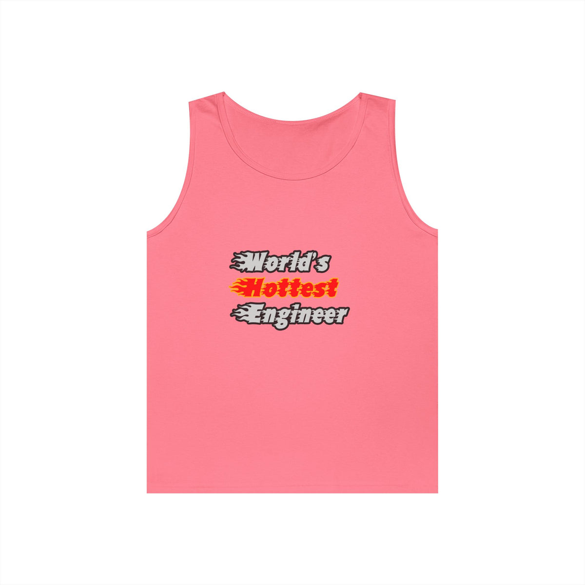 World's Hottest Engineer - Unisex Heavy Cotton Tank Top