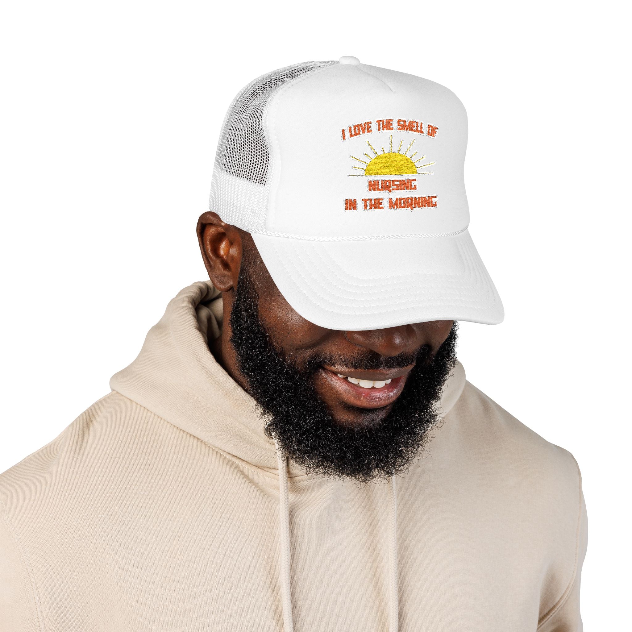 Smell of Nursing in the Morning - Foam Trucker Hat