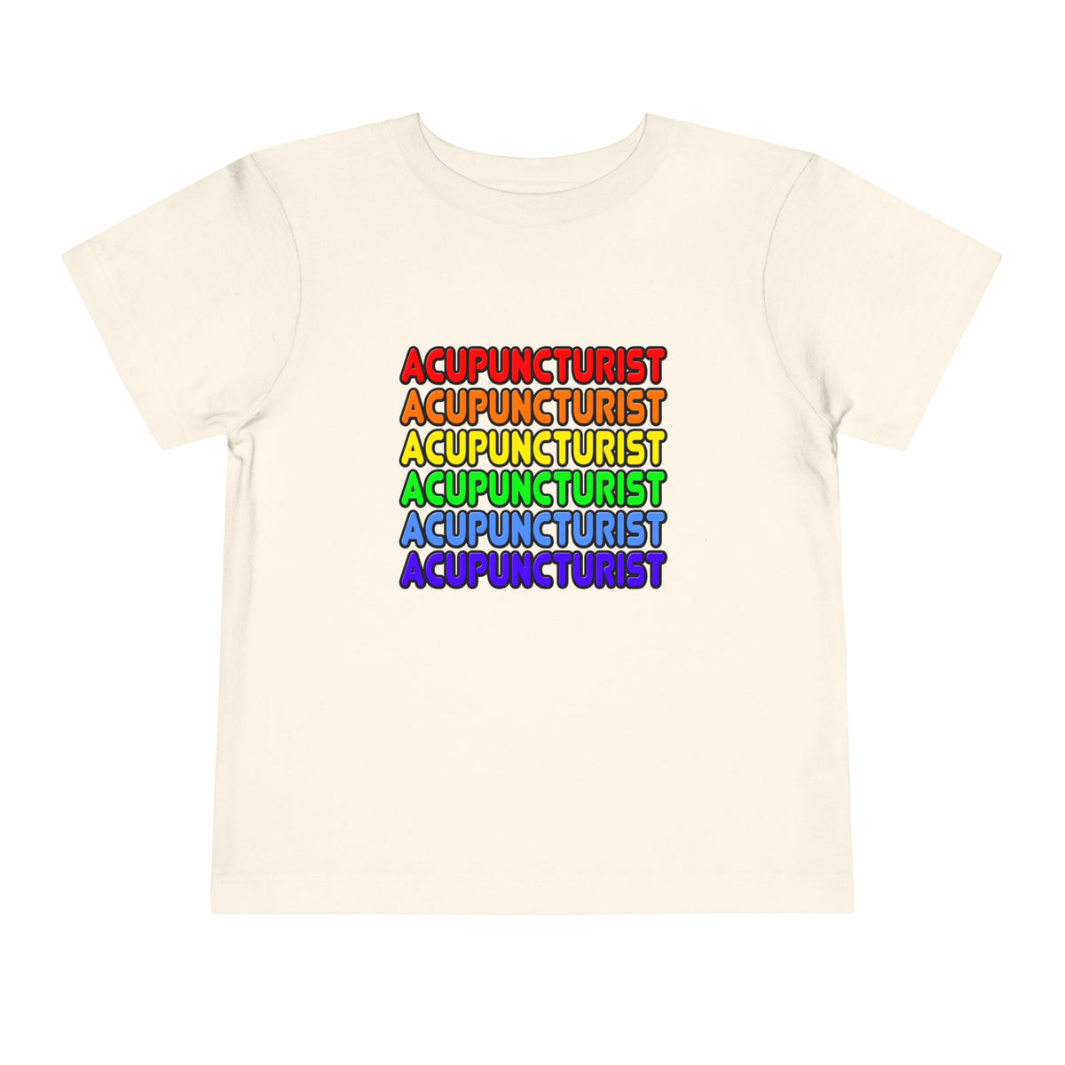 Rainbow Acupuncturist - Toddler Short Sleeve Tee