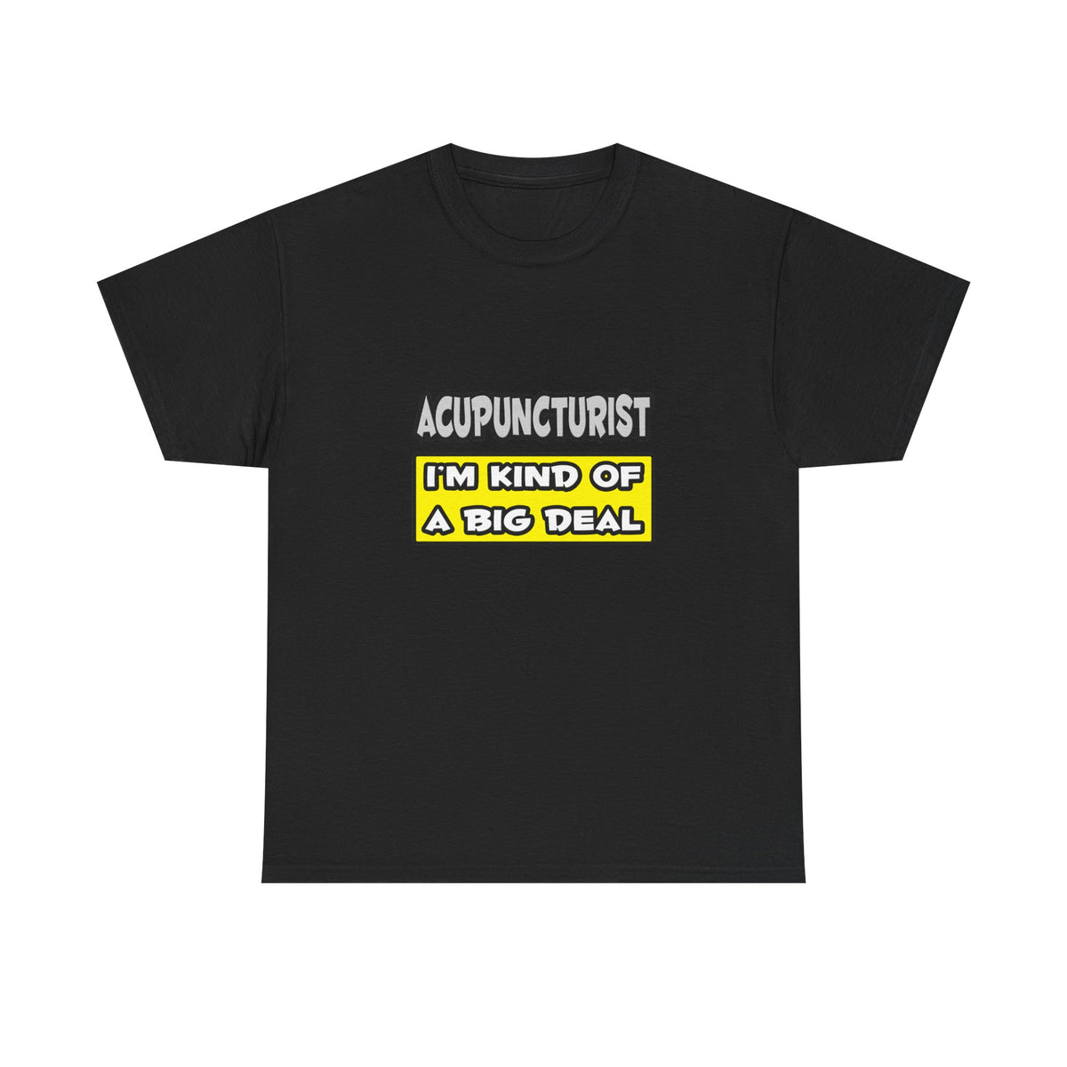 Acupuncturist .. I'm Kind of a Big Deal - Unisex Heavy Cotton Tee