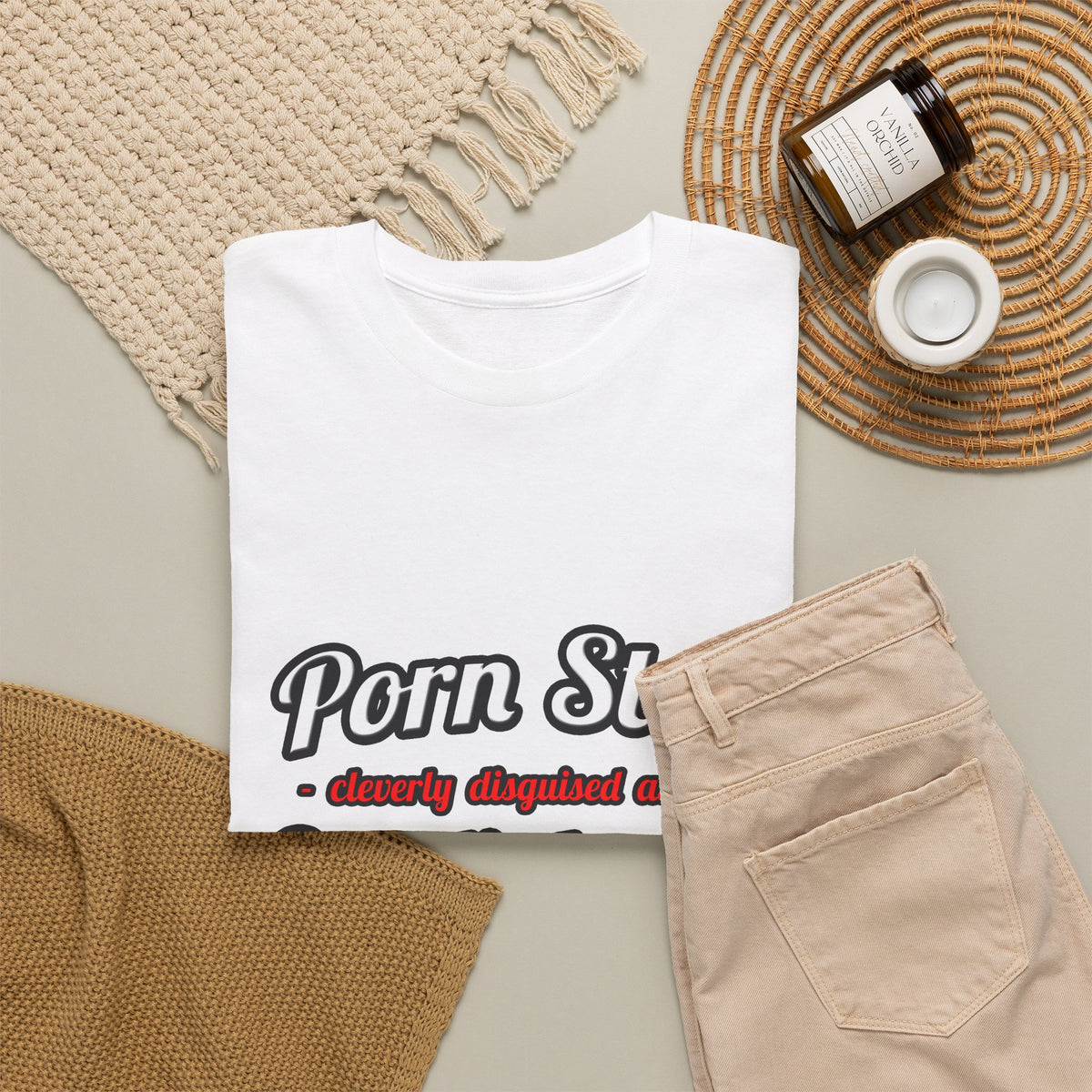 Porn Star...Cardiologist (2) - Unisex Heavy Cotton Tee