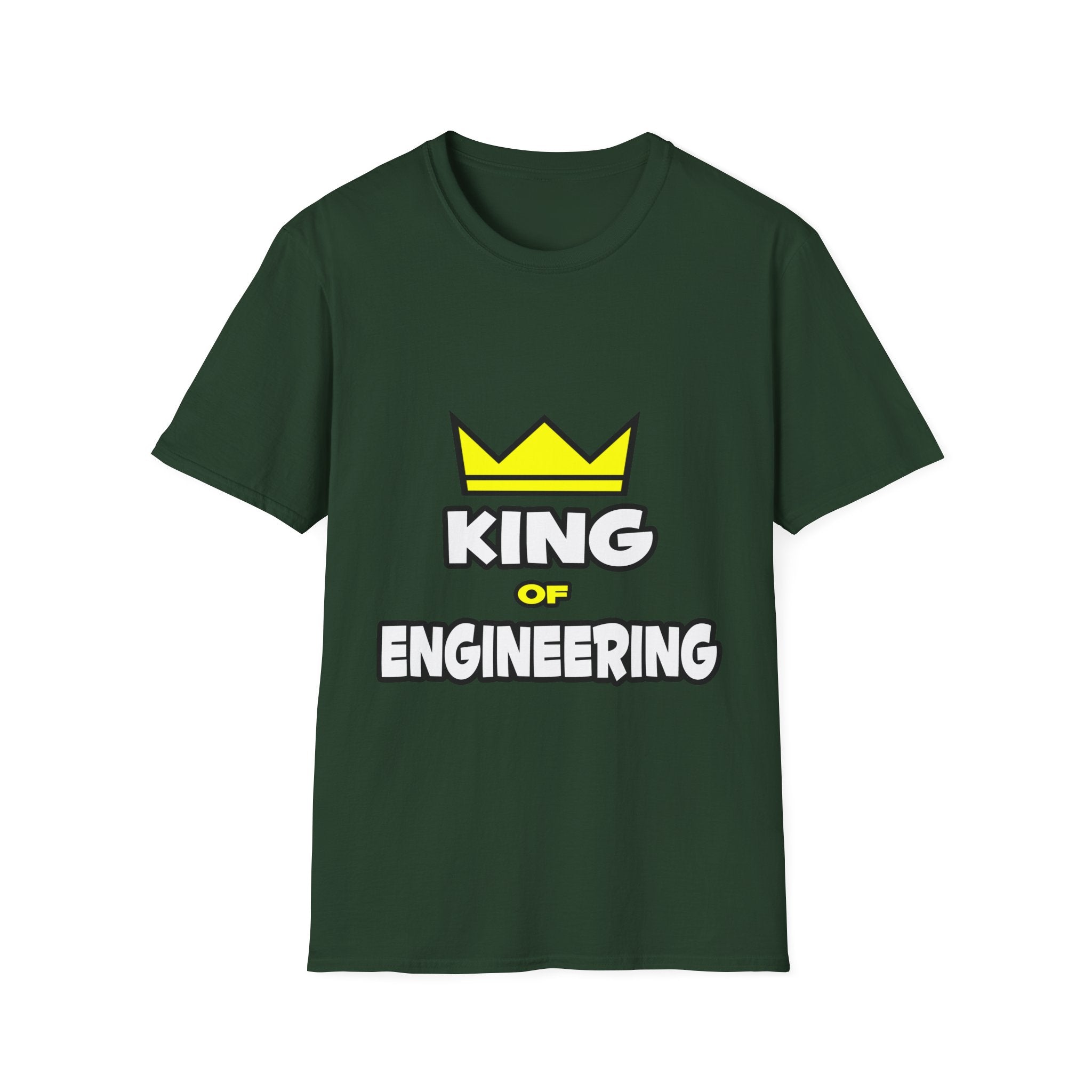 King of Engineering - Unisex Softstyle T-Shirt