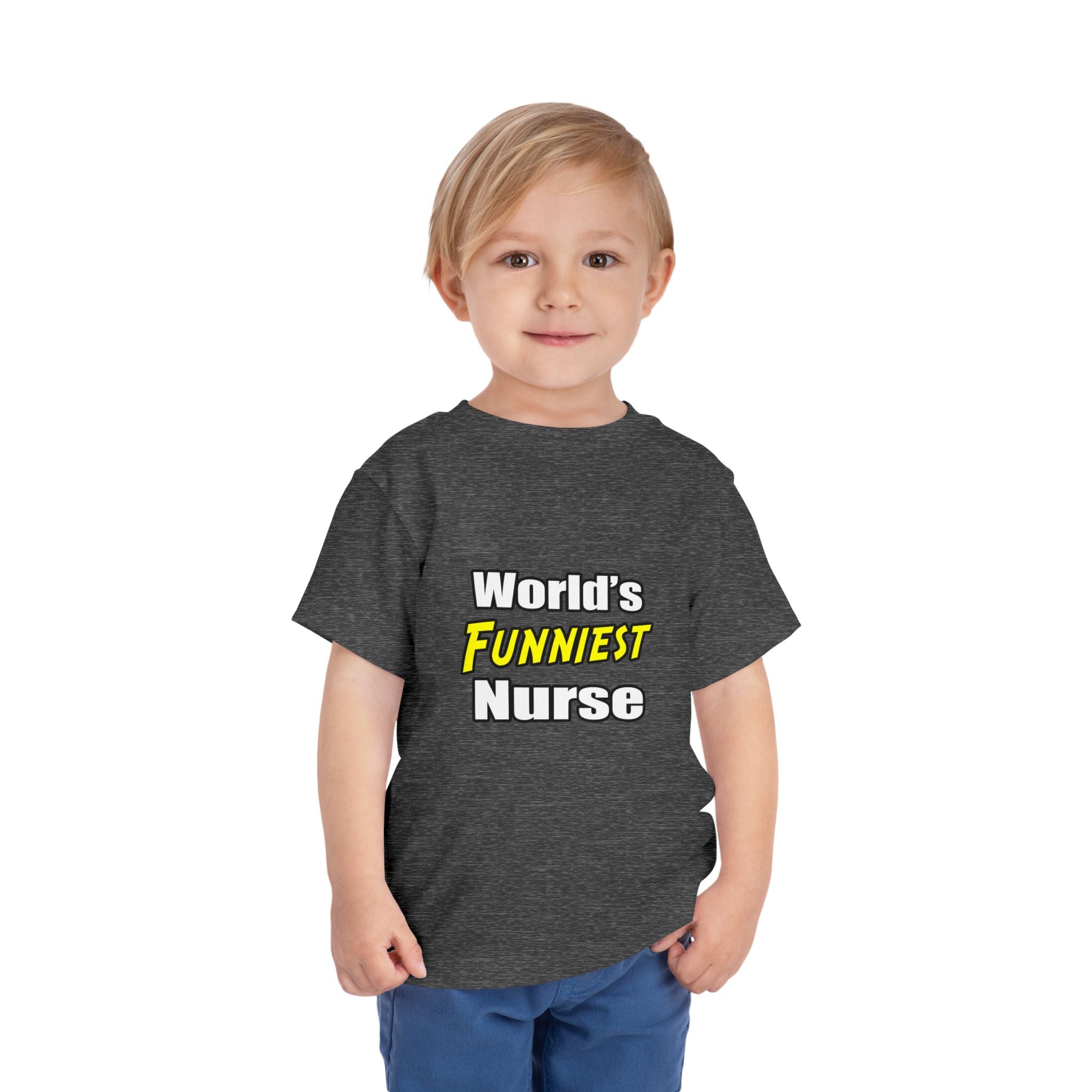 World's Funniest Nurse - Toddler Short Sleeve Tee