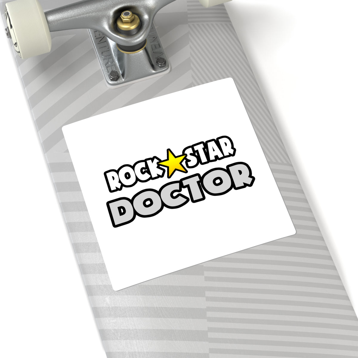 Rock Star Doctor (2) - Square Stickers
