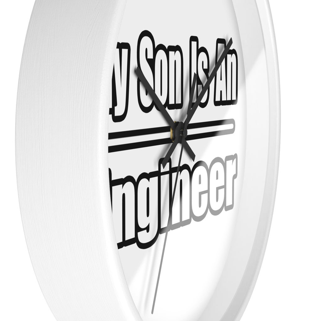 My Son Engineer - Wall Clock