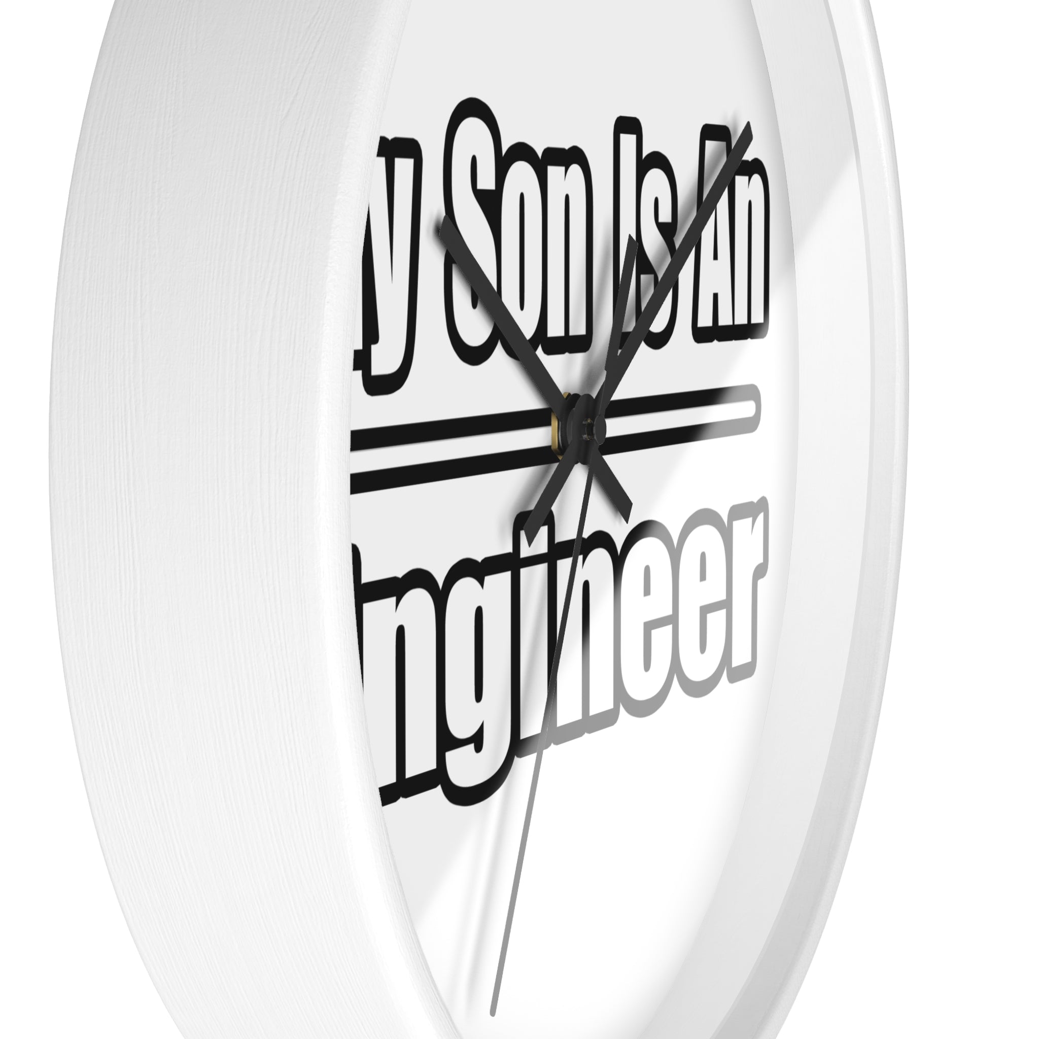 My Son Engineer - Wall Clock