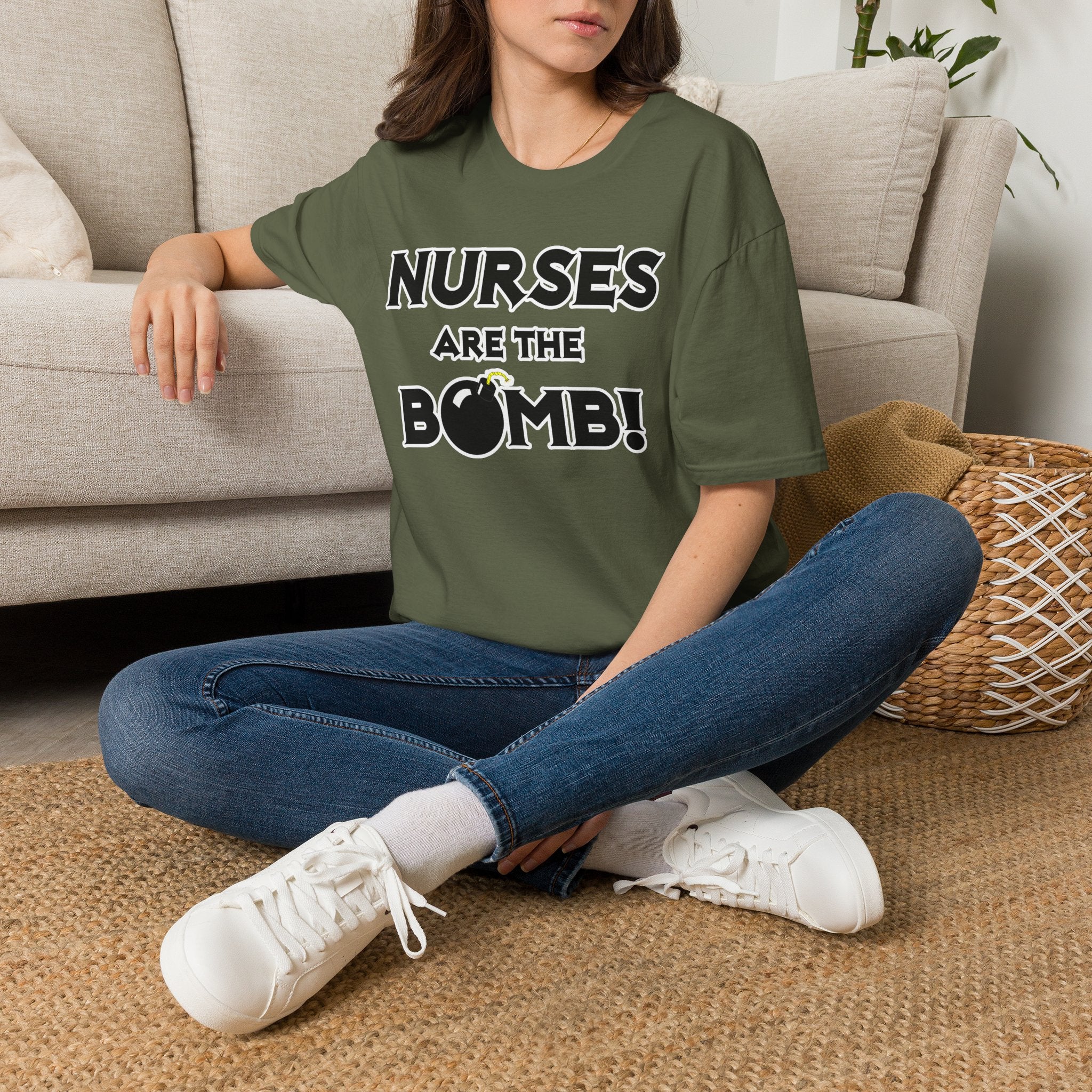 Nurses Are The Bomb! (2) - Unisex Softstyle T-Shirt