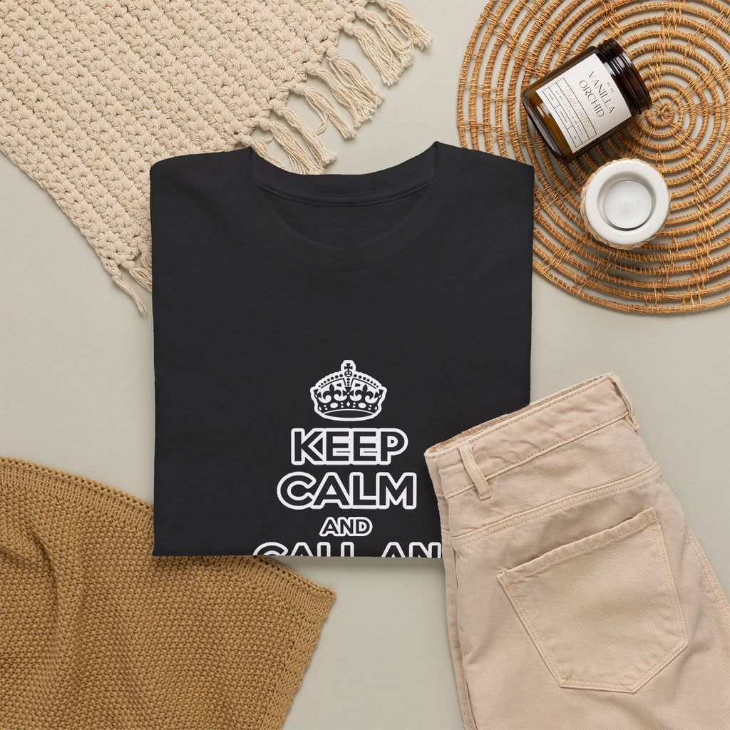 Keep Calm and Call an Electrical Engineer - Unisex Heavy Cotton Tee