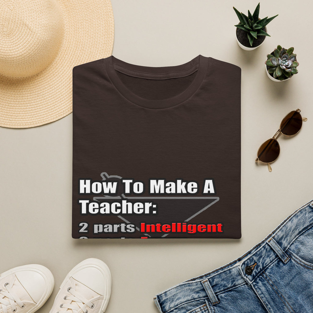 How To Make a Teacher - Unisex Softstyle T-Shirt