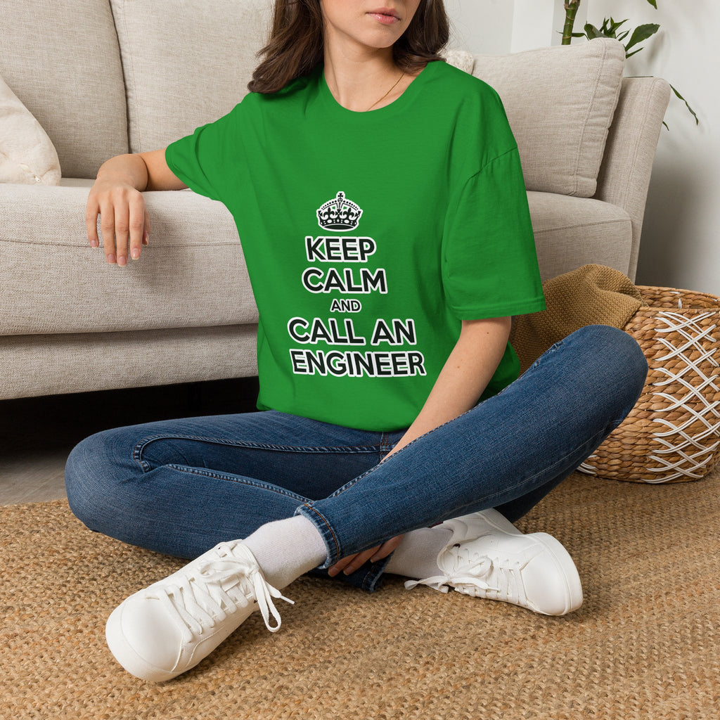 Keep Calm and Call an Engineer - Unisex Softstyle T-Shirt