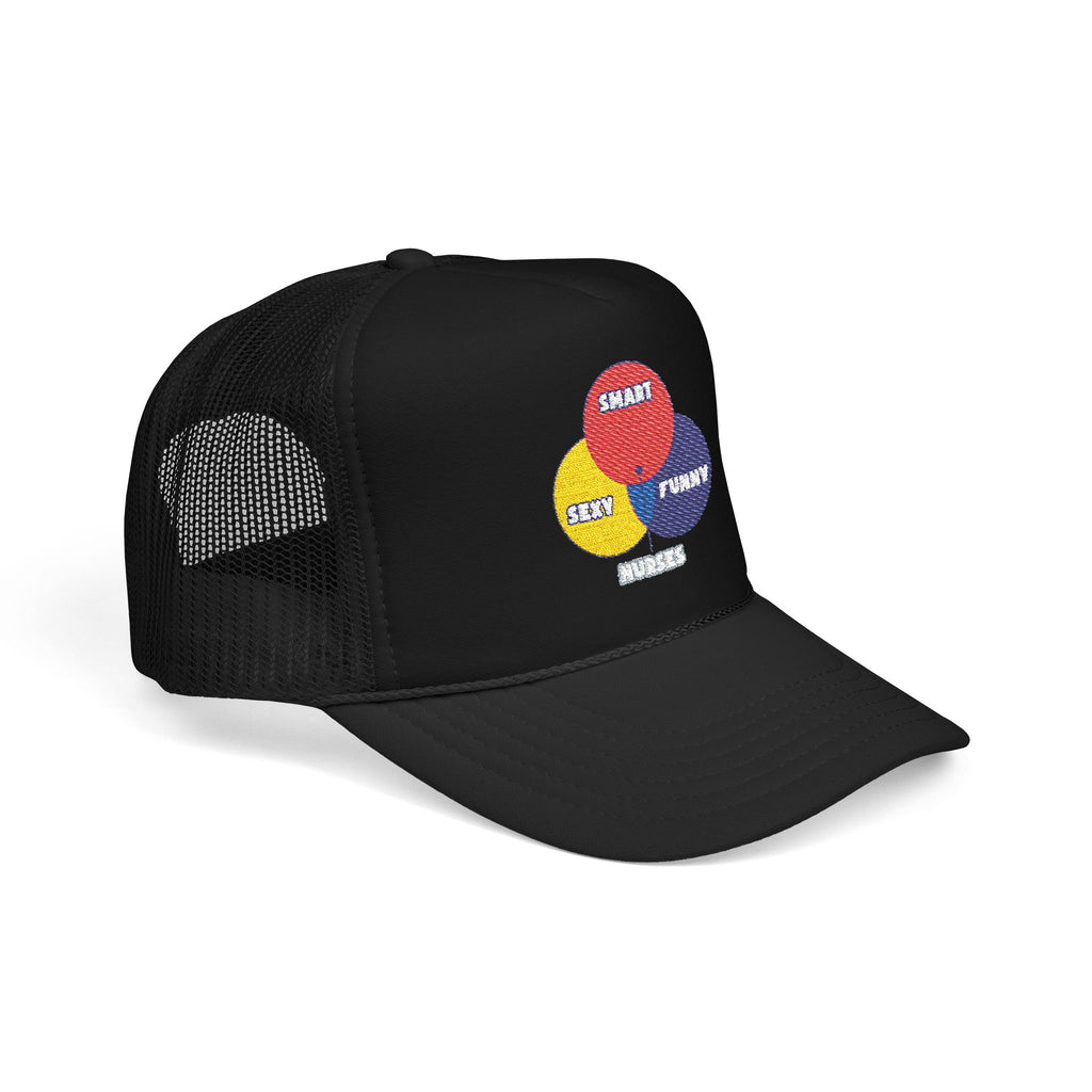 Venn Diagram .. Nurses - Foam Trucker Hat