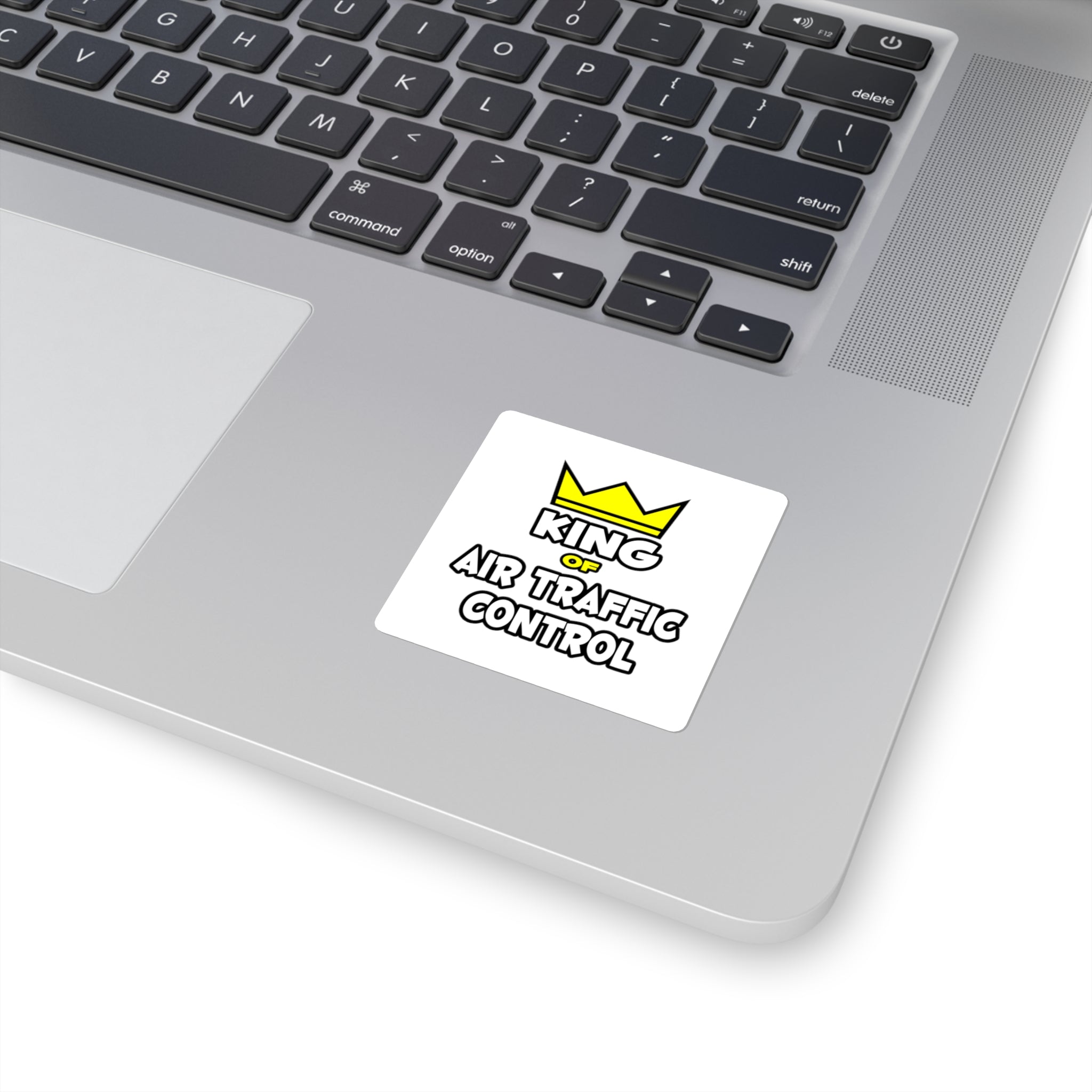 King of Air Traffic Control - Square Stickers
