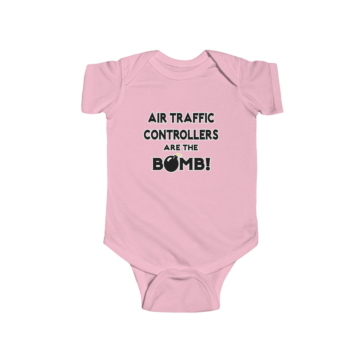Air Traffic Controllers Are The Bomb! - Infant Fine Jersey Bodysuit