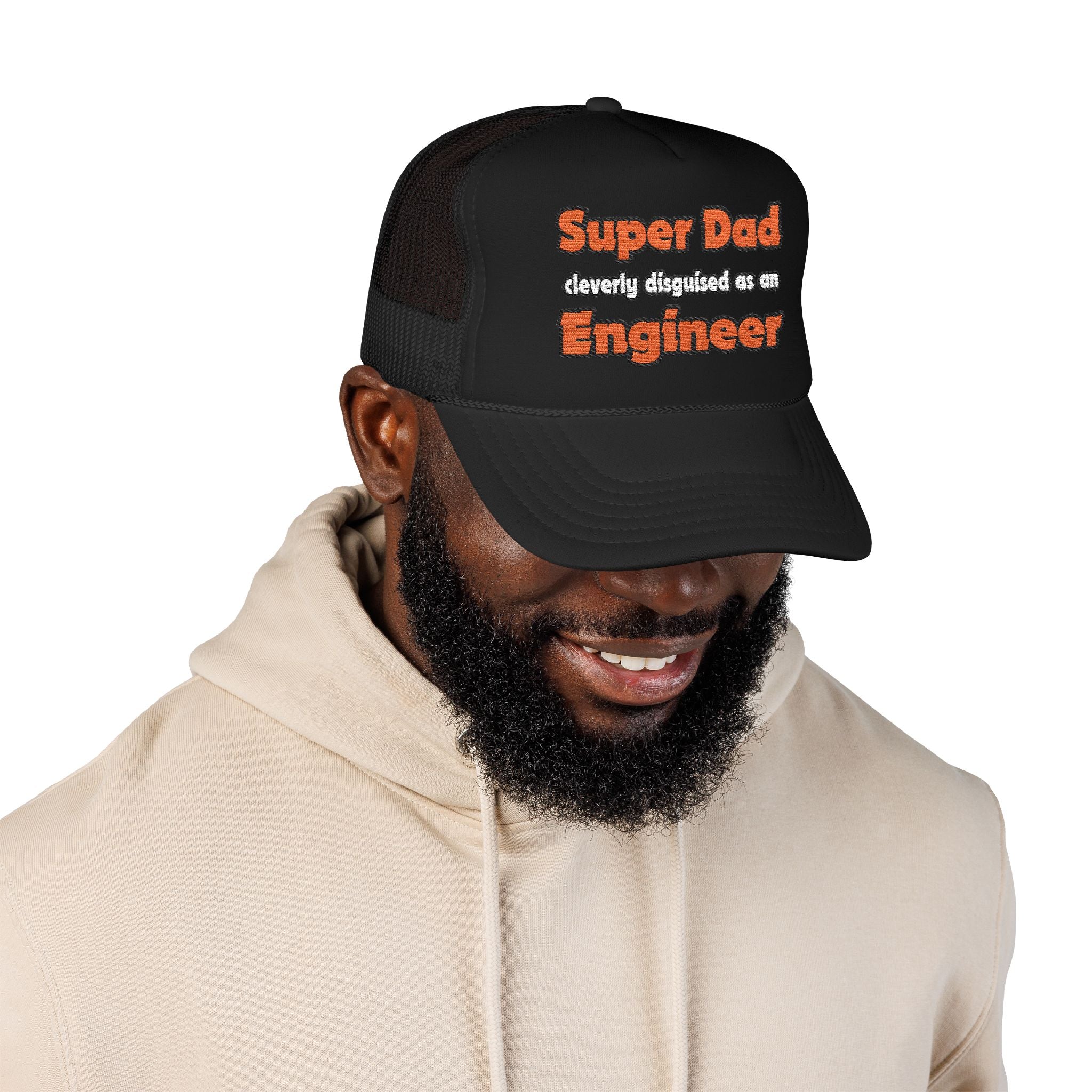 Super Dad ... Engineer - Foam Trucker Hat