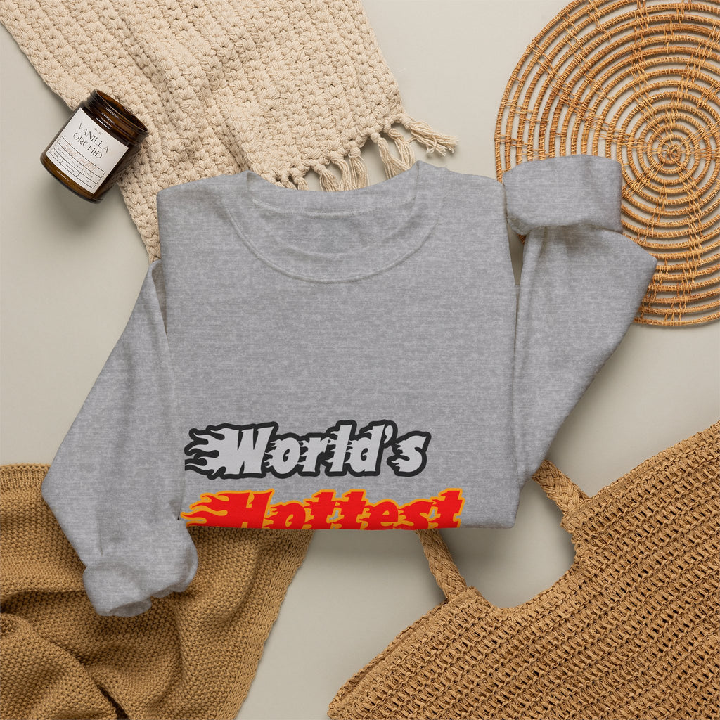 World's Hottest Carpenter - Unisex Heavy Blend™ Crewneck Sweatshirt