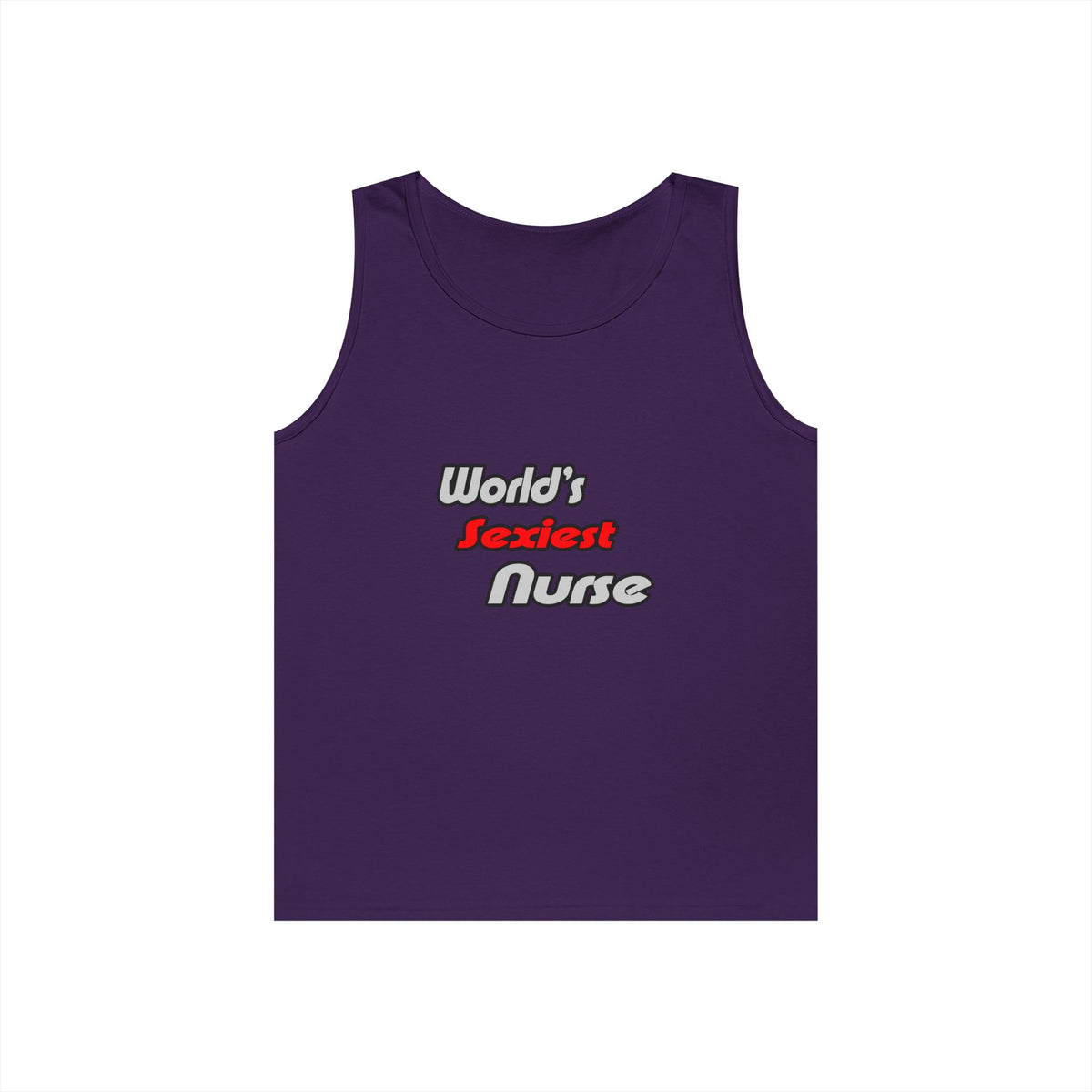 World's Sexiest Nurse - Unisex Heavy Cotton Tank Top