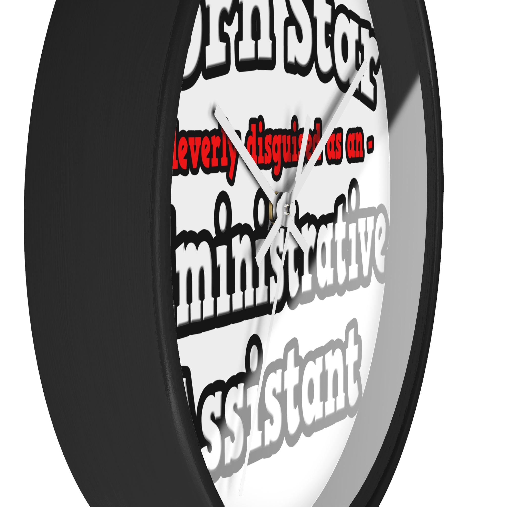 Porn Star...Administrative Assistant - Wall Clock