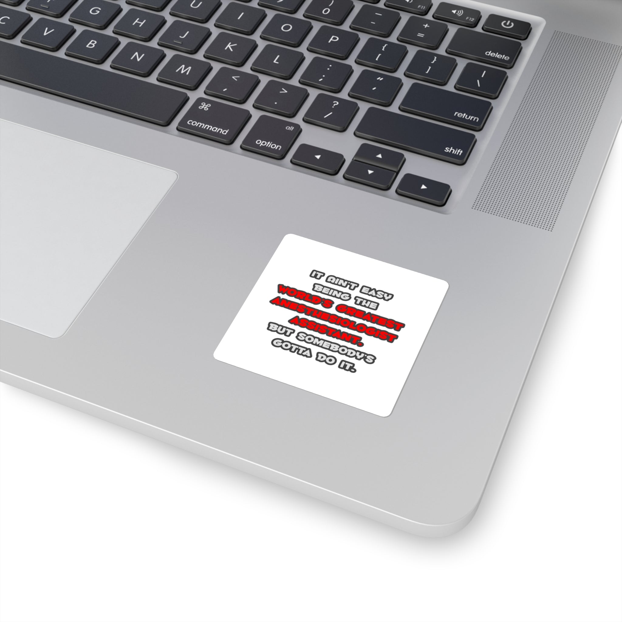 World's Greatest Anesthesiologist Asst Joke - Square Stickers