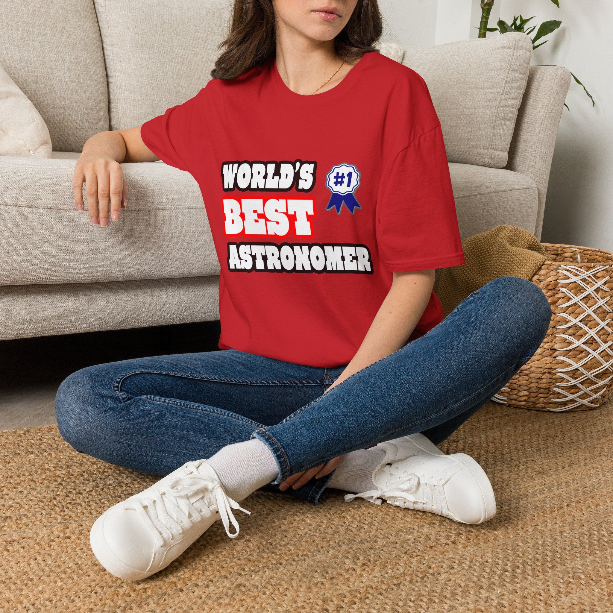 World's Best Astronomer - Unisex Softstyle T-Shirt