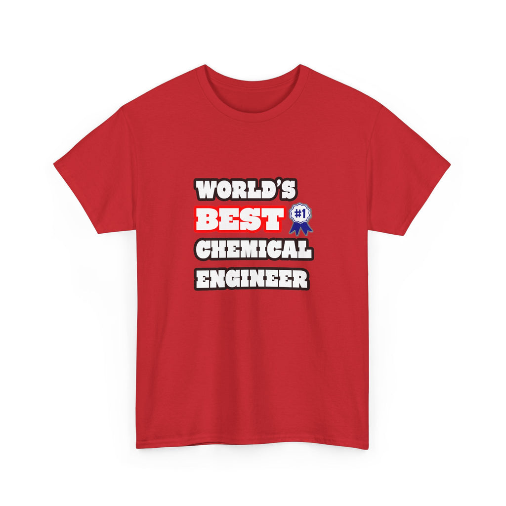 World's Best Chemical Engineer - Unisex Heavy Cotton Tee