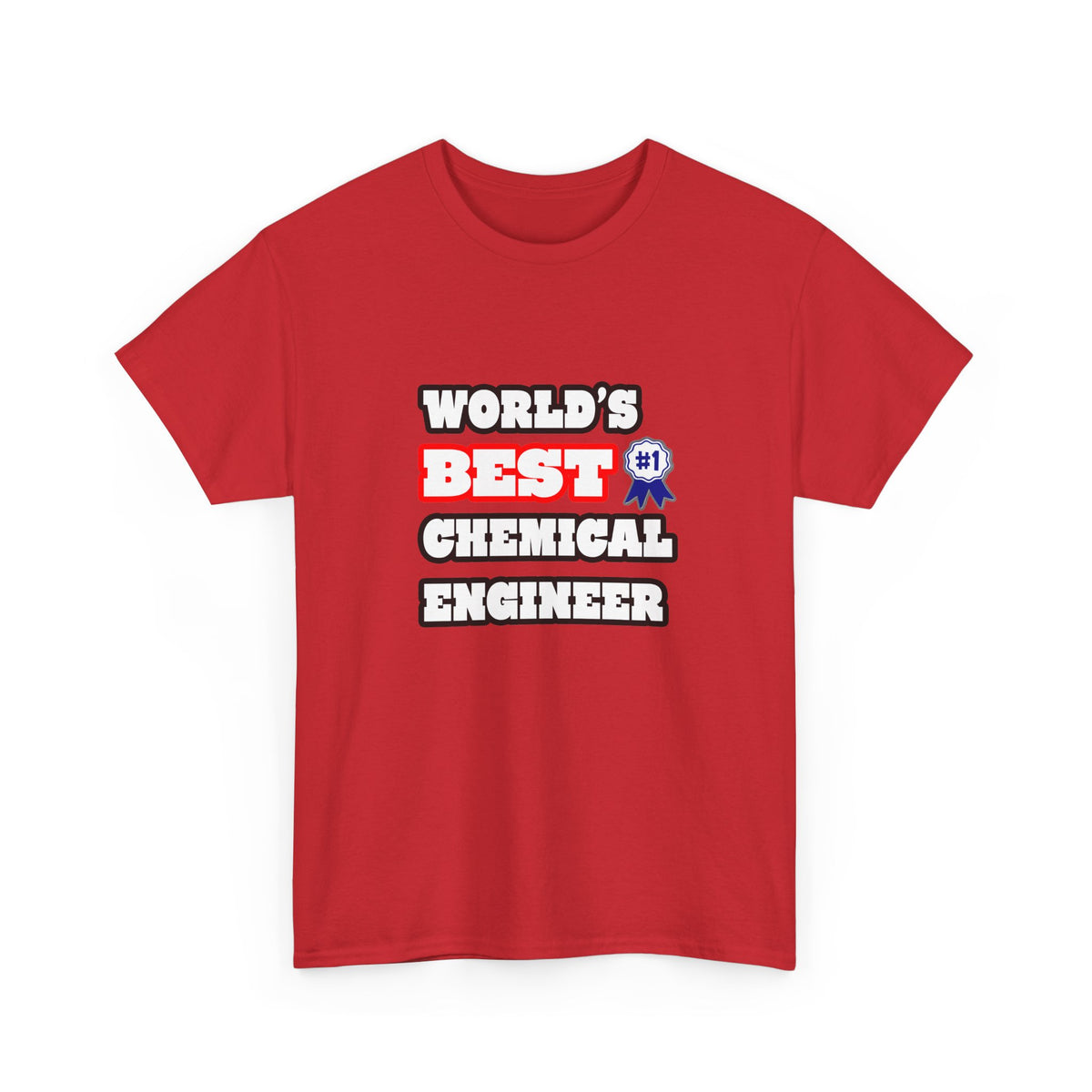 World's Best Chemical Engineer - Unisex Heavy Cotton Tee