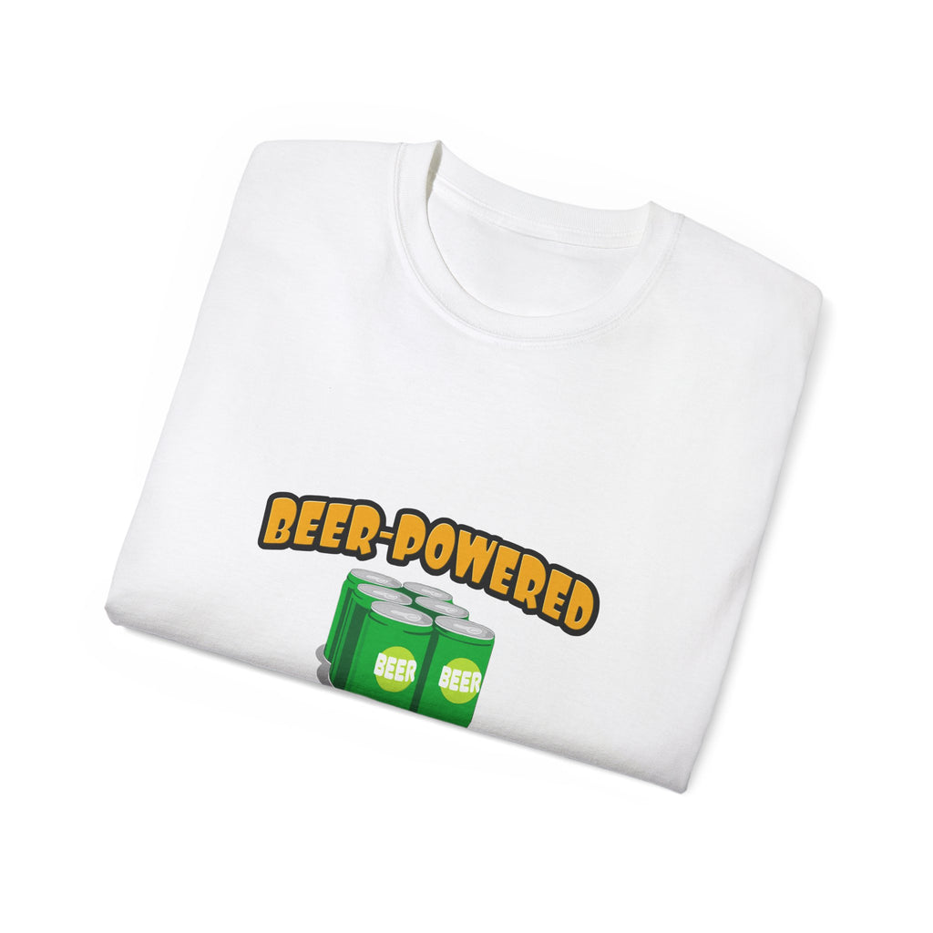 Beer Powered Nurse - Unisex Ultra Cotton Tee
