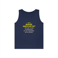 Nurse Anesthetist...Superior Intelligence - Unisex Heavy Cotton Tank Top