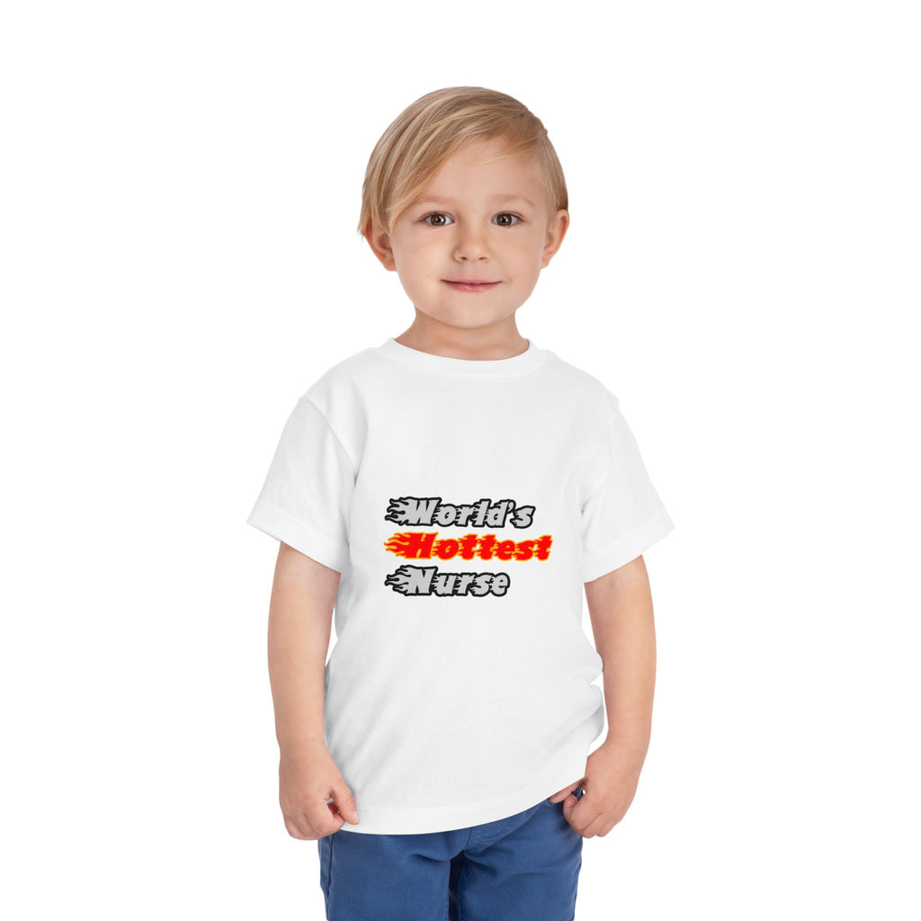World's Hottest Nurse - Toddler Short Sleeve Tee