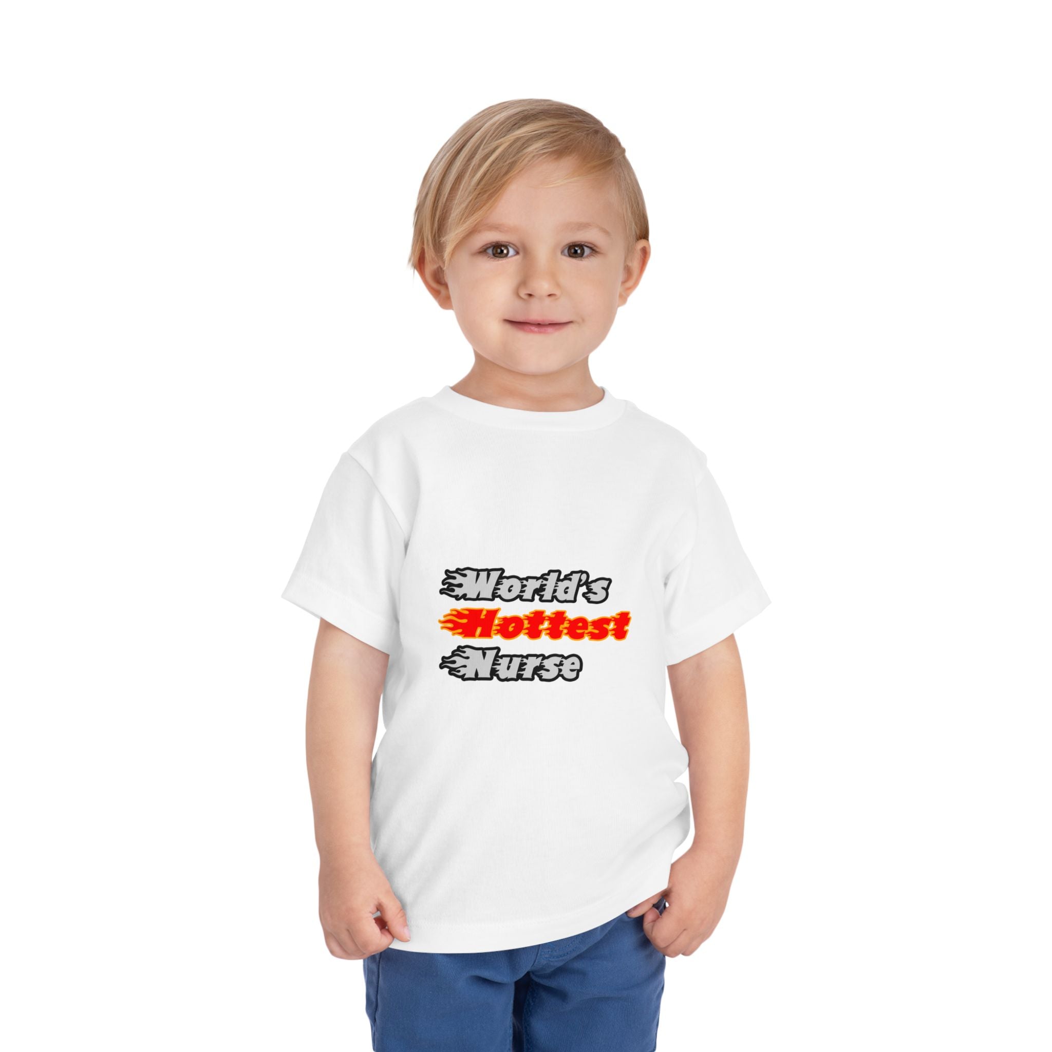 World's Hottest Nurse - Toddler Short Sleeve Tee