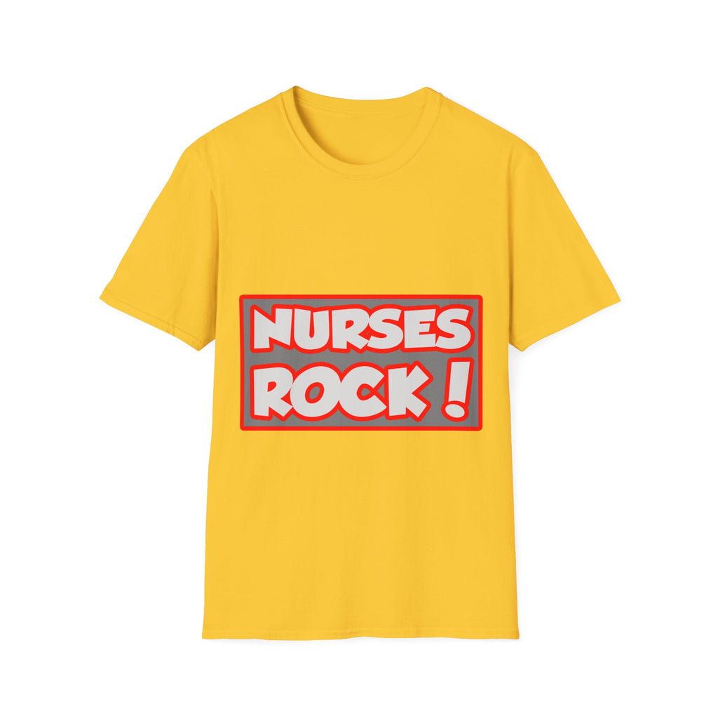 Nurses Rock! - Unisex Softstyle T-Shirt