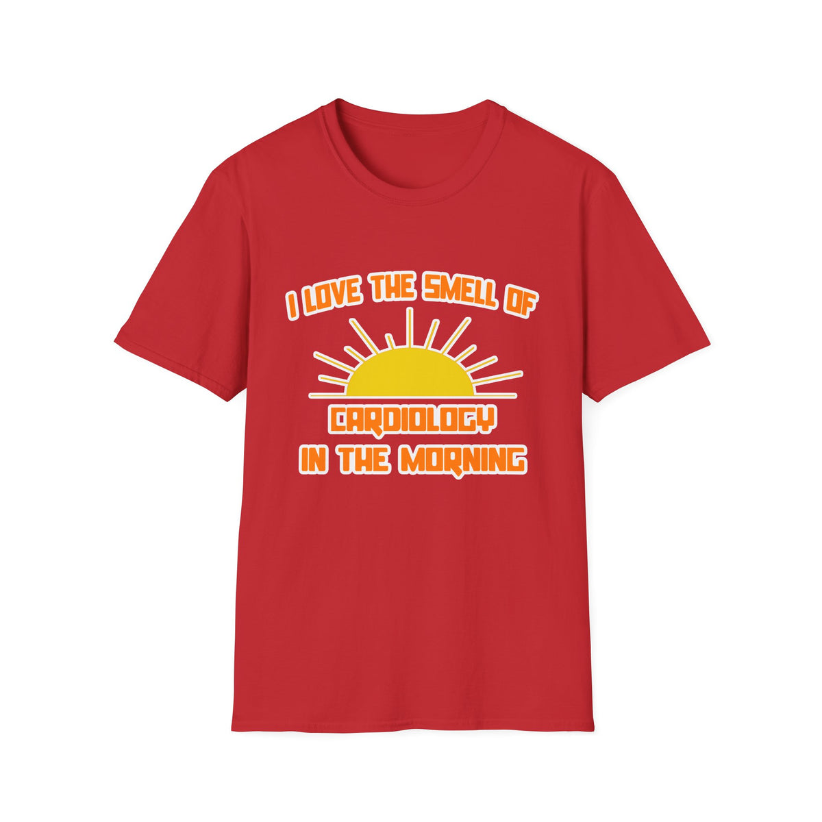 Smell of Cardiology in the Morning - Unisex Softstyle T-Shirt