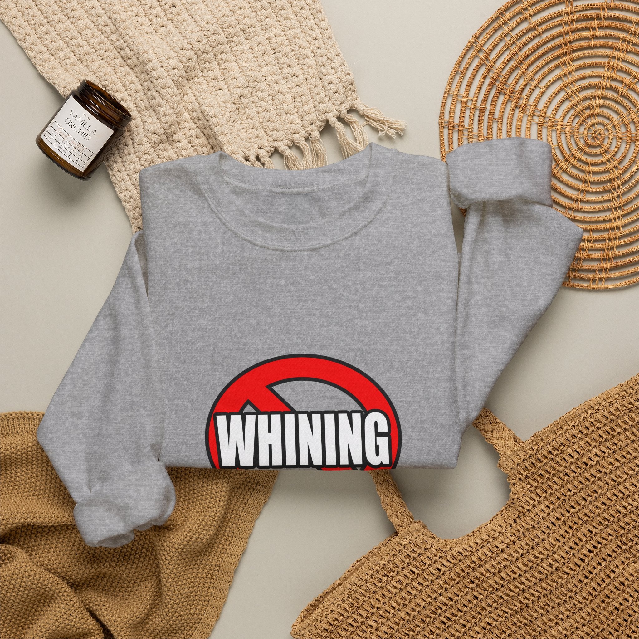 No Whining In Air Traffic Control - Unisex Heavy Blend™ Crewneck Sweatshirt