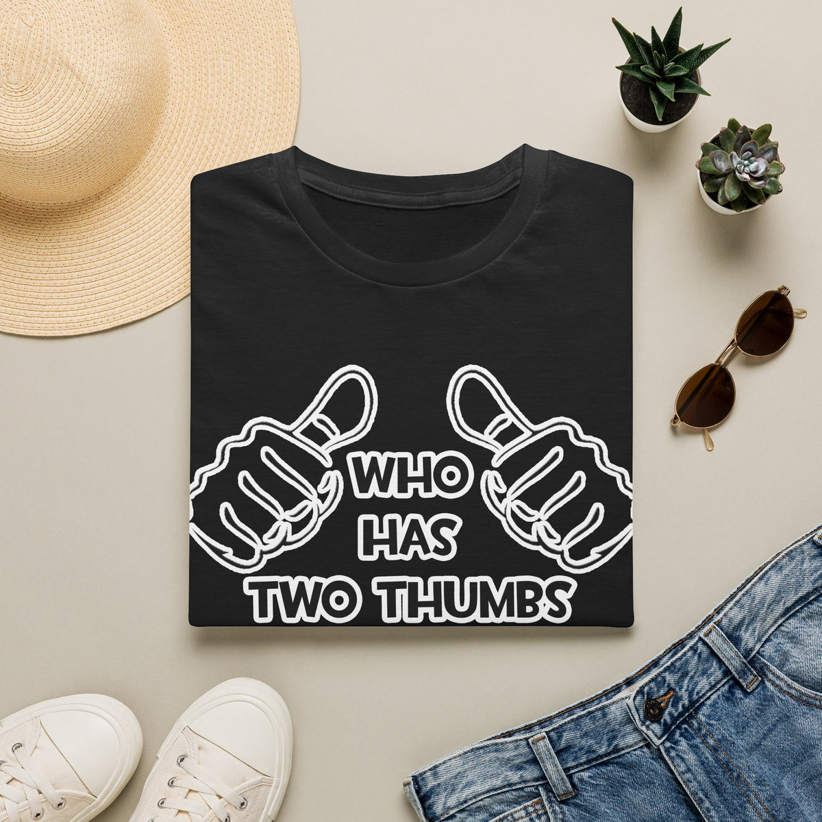 Two Thumbs and Loves Being an Archaeologist - Unisex Softstyle T-Shirt