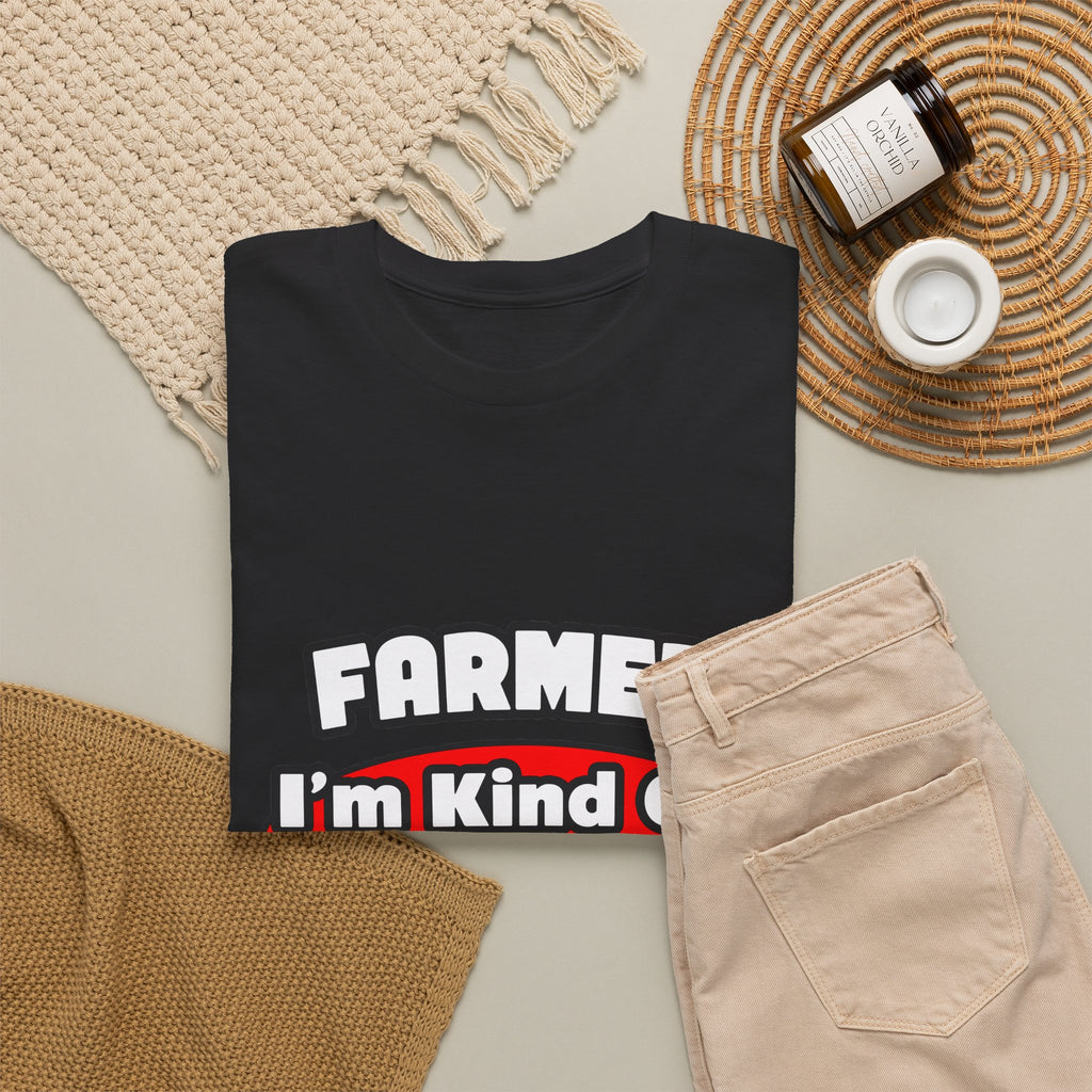 Farmer...Big Deal - Unisex Heavy Cotton Tee