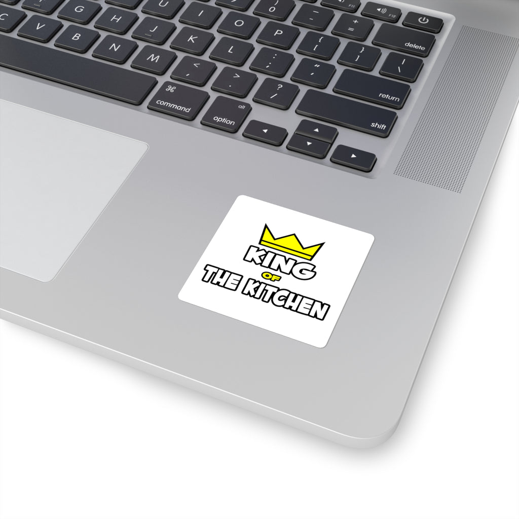 King of the Kitchen - Square Stickers