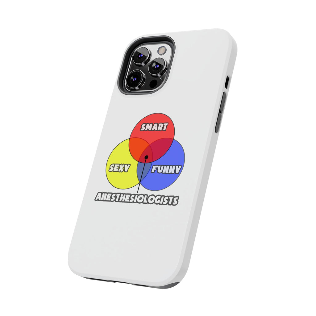 Venn Diagram .. Anesthesiologists - Tough Phone Cases