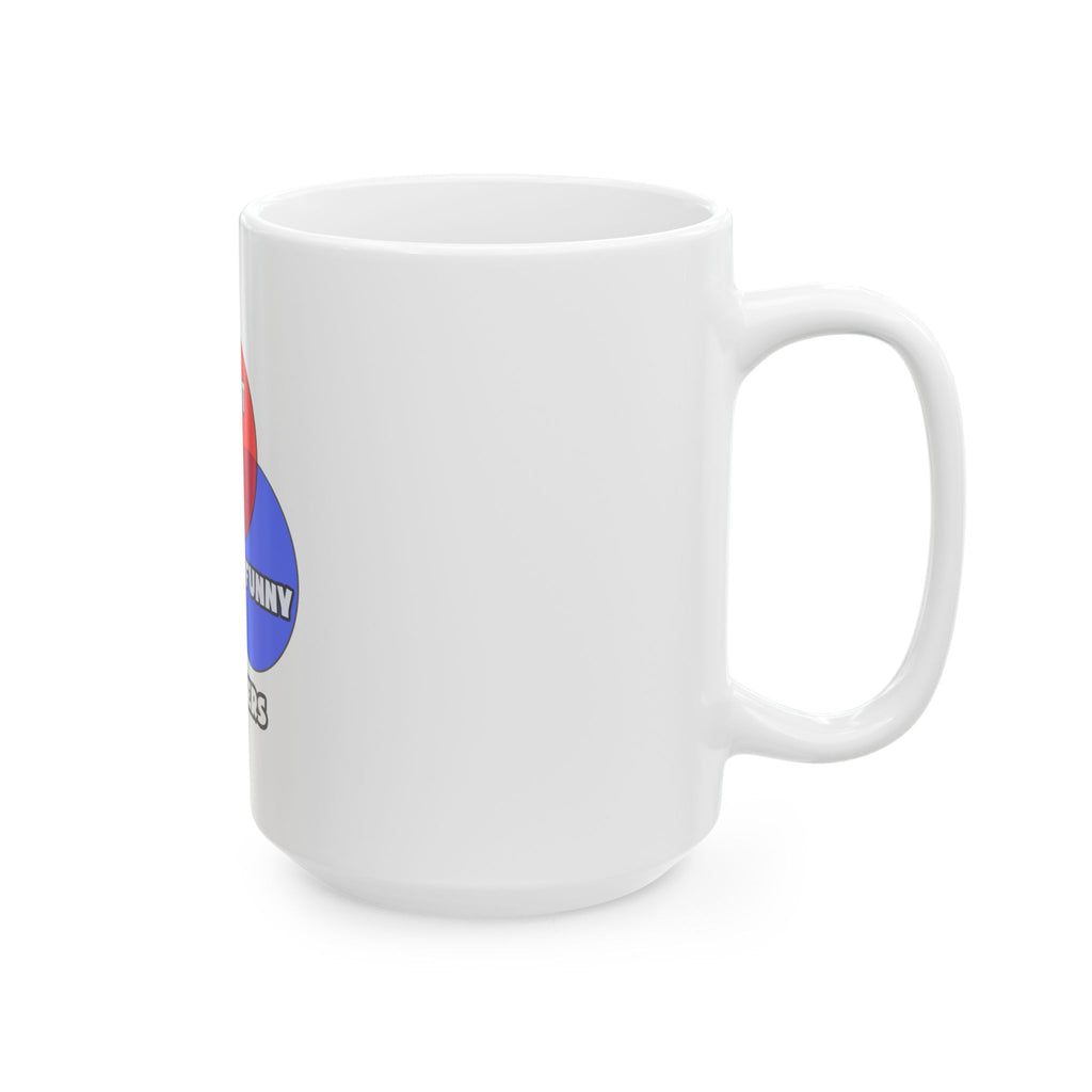 Venn Diagram .. Teachers - Ceramic Mug, (11oz, 15oz)