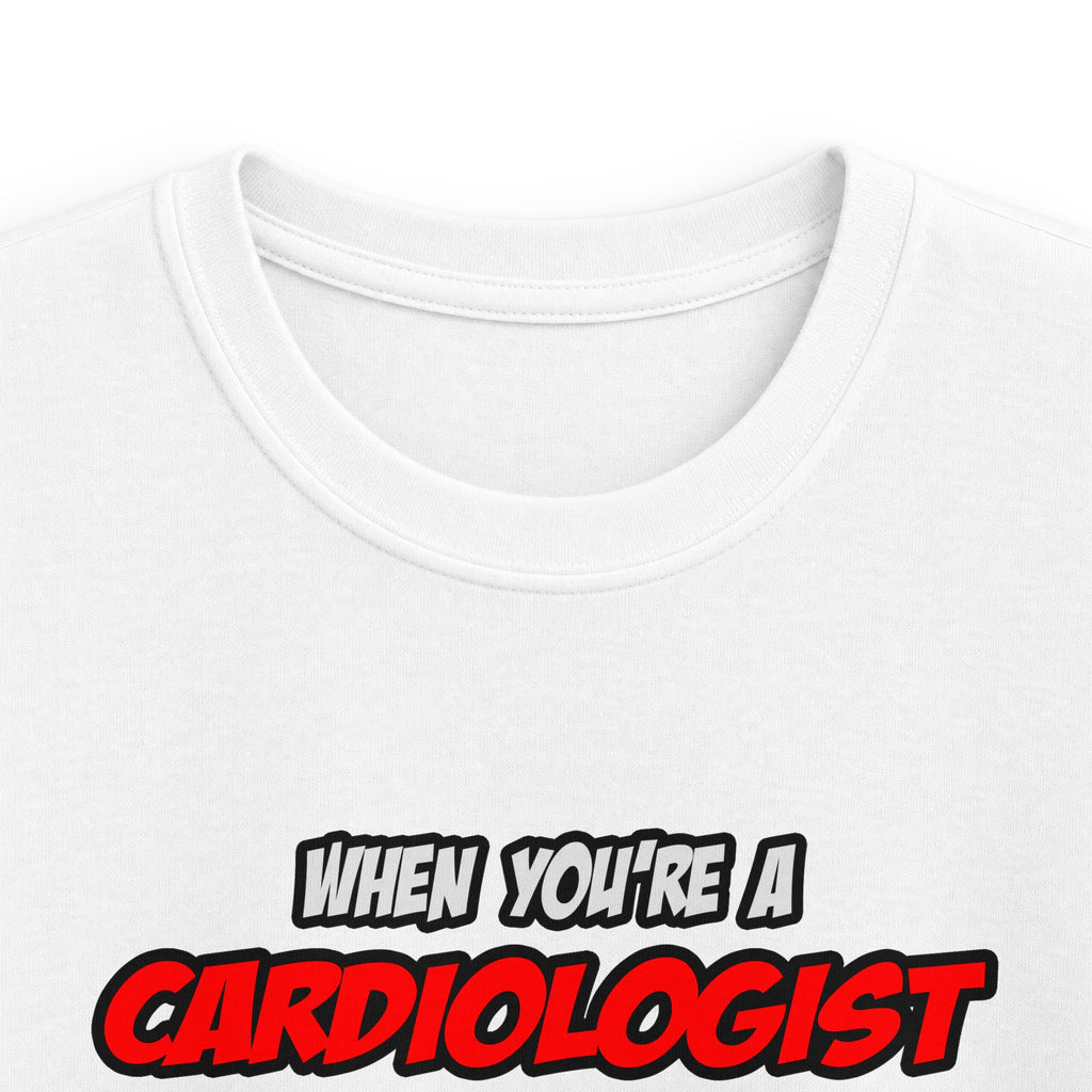 Cardiologist .. OMG WTF LOL - Kids Softstyle Tee