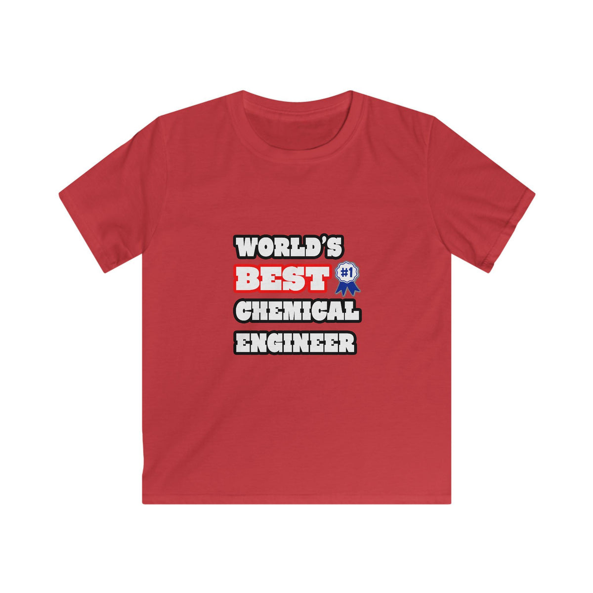 World's Best Chemical Engineer - Kids Softstyle Tee