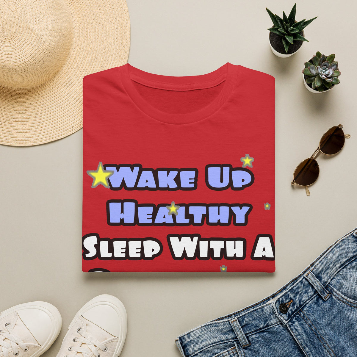 Wake Up Healthy...Sleep With a Psych Nurse - Unisex Softstyle T-Shirt