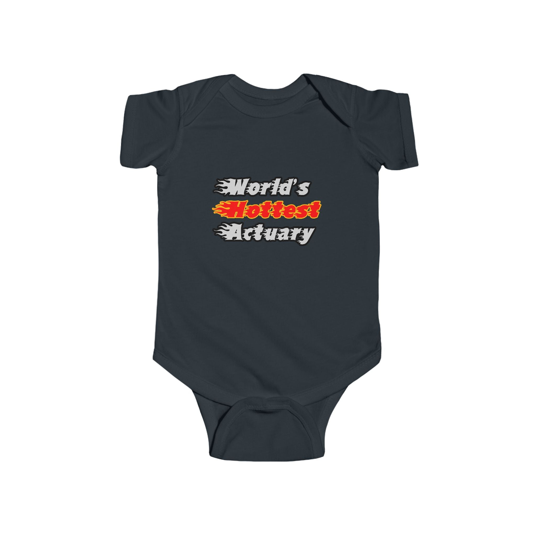 World's Hottest Actuary - Infant Fine Jersey Bodysuit