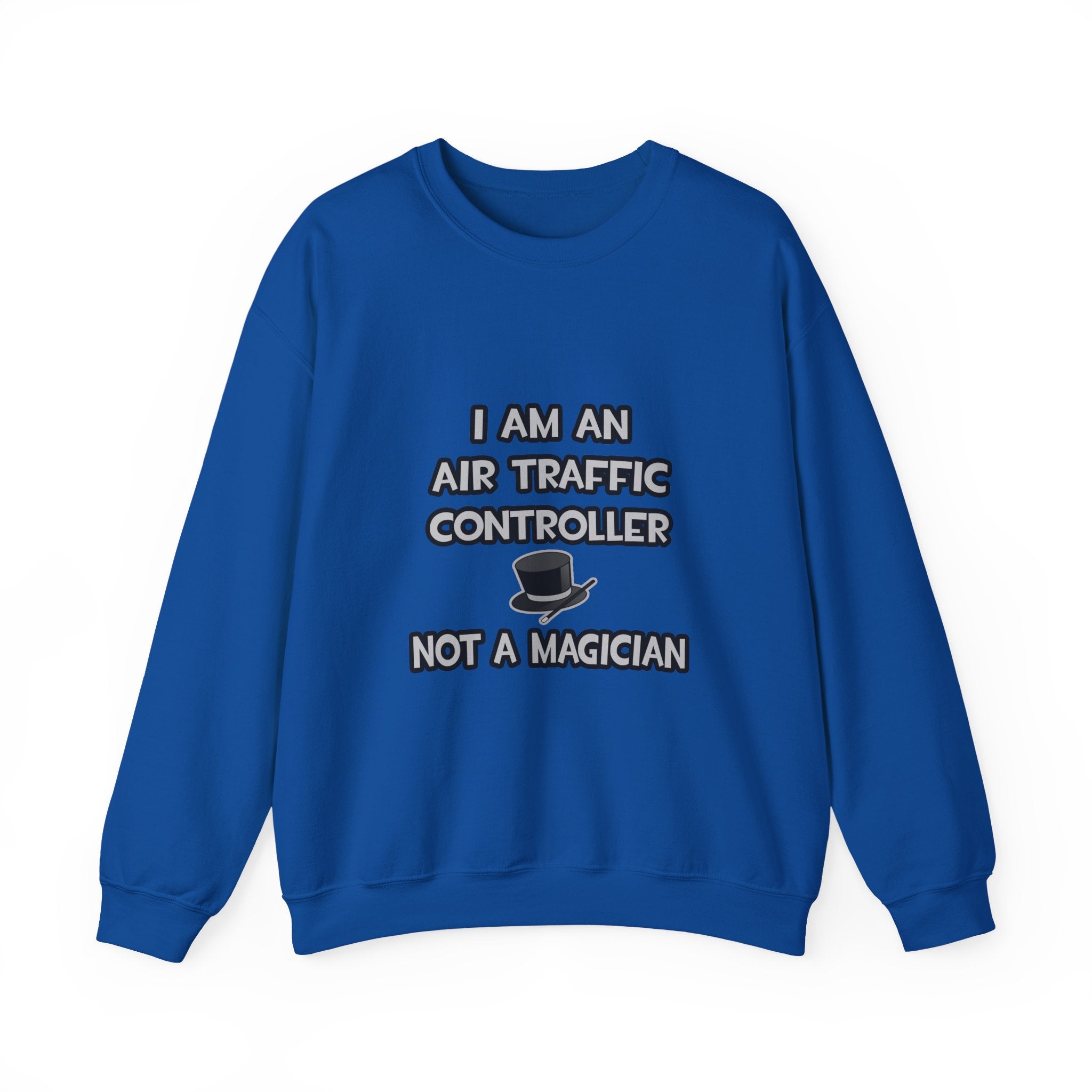 Air Traffic Controller ... Not A Magician - Unisex Heavy Blend™ Crewneck Sweatshirt