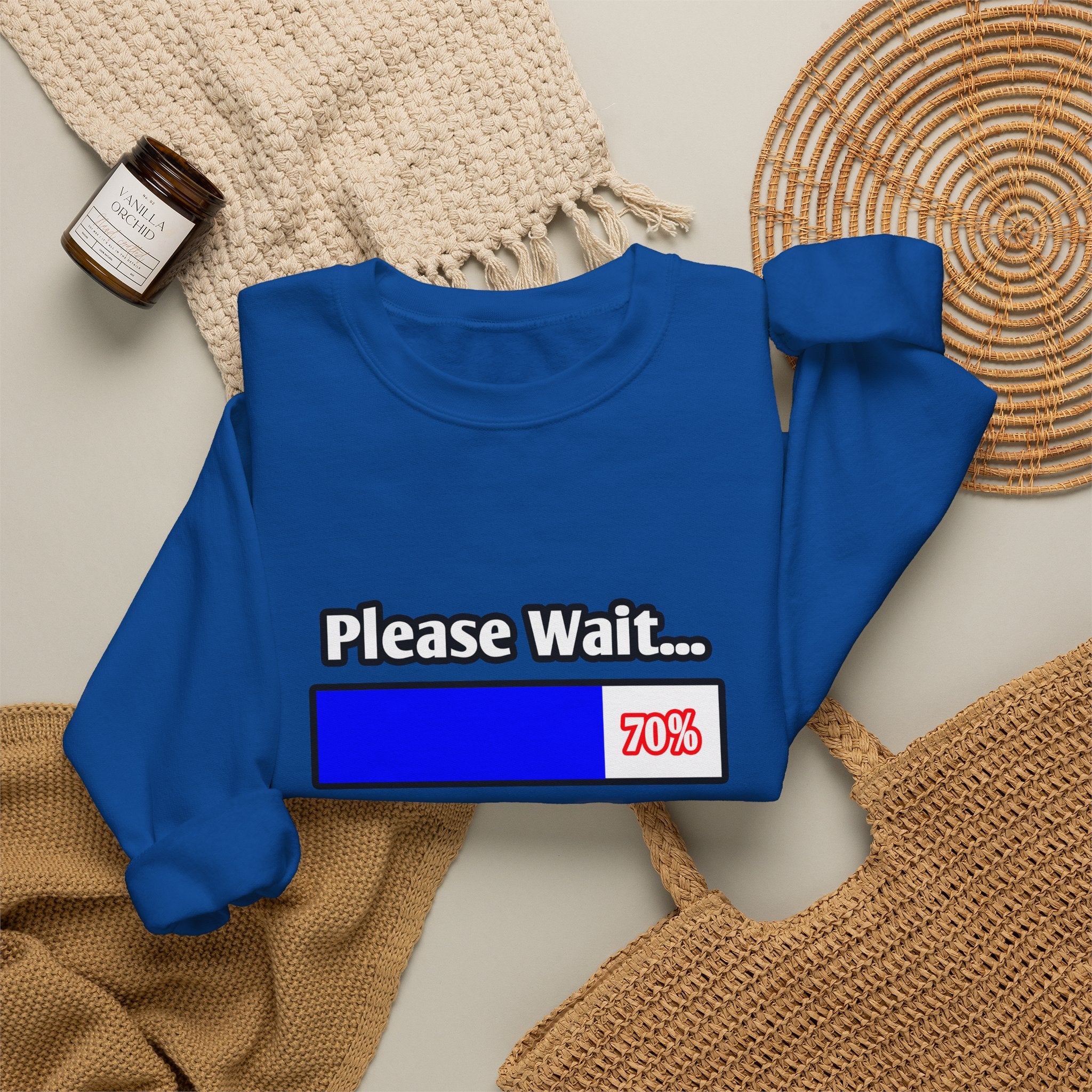 Please Wait...Aerospace Engineer Loading - Unisex Heavy Blend™ Crewneck Sweatshirt