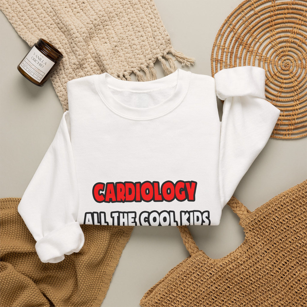 Funny Cardiologist Shirts and Gifts - Unisex Heavy Blend™ Crewneck Sweatshirt