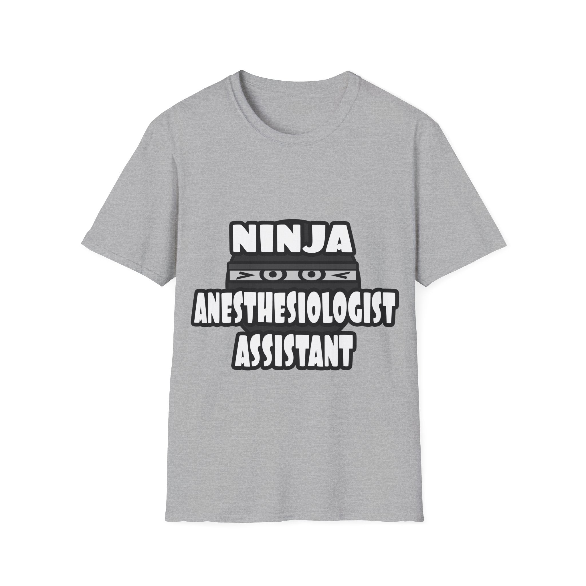 Ninja Anesthesiologist Assistant - Unisex Softstyle T-Shirt