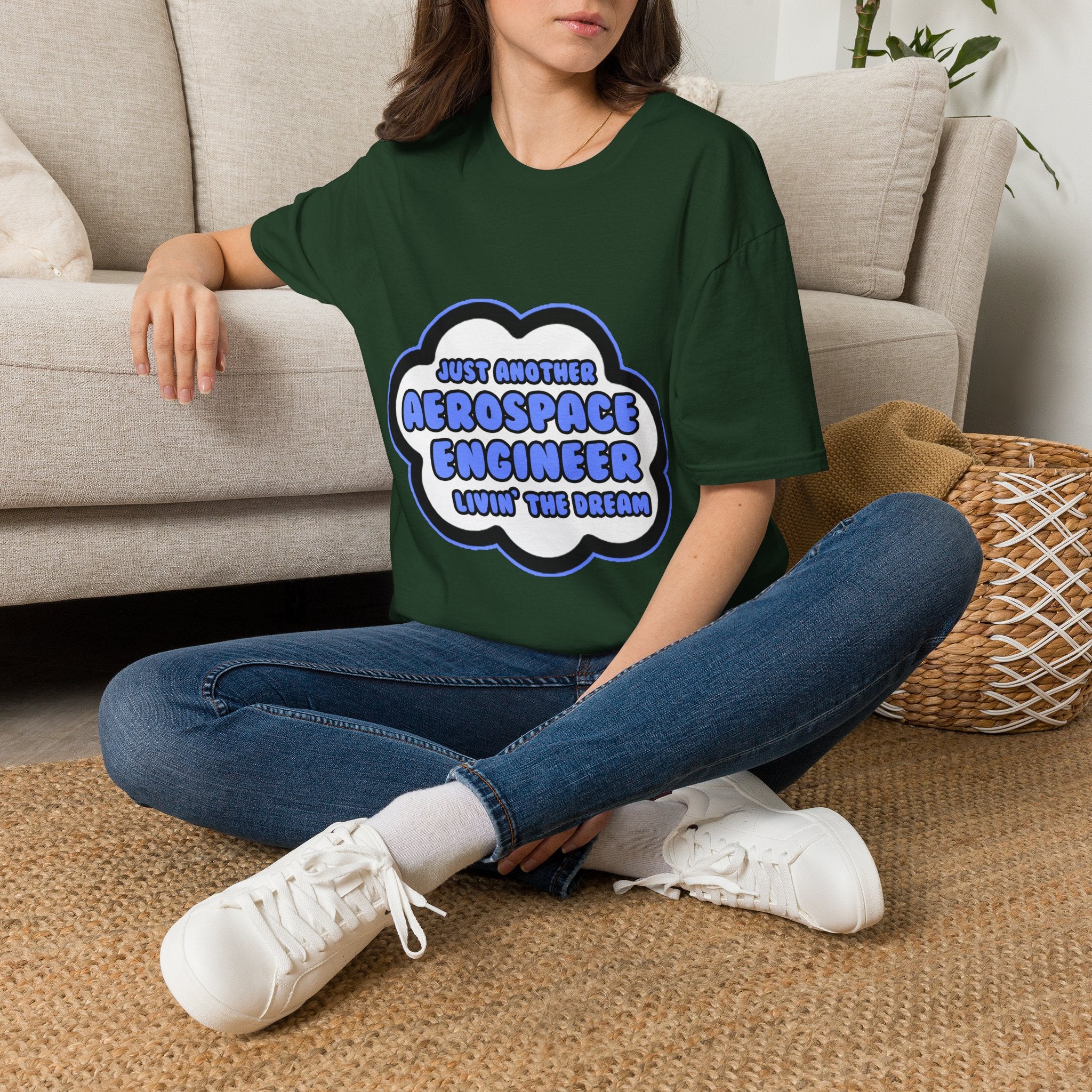 Aerospace Engineer .. Livin' The Dream - Unisex Softstyle T-Shirt