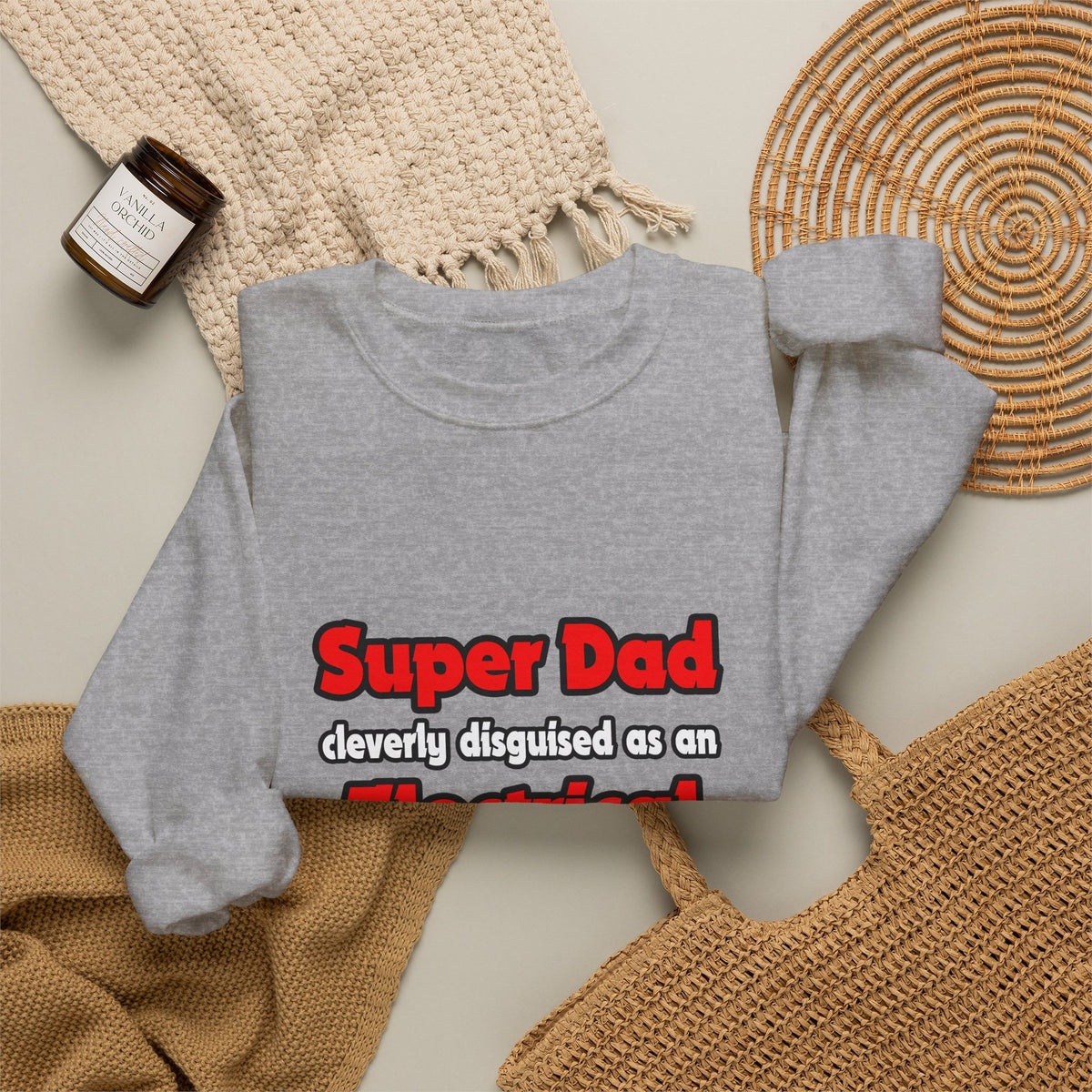 Super Dad ... Electrical Engineer - Unisex Heavy Blend™ Crewneck Sweatshirt