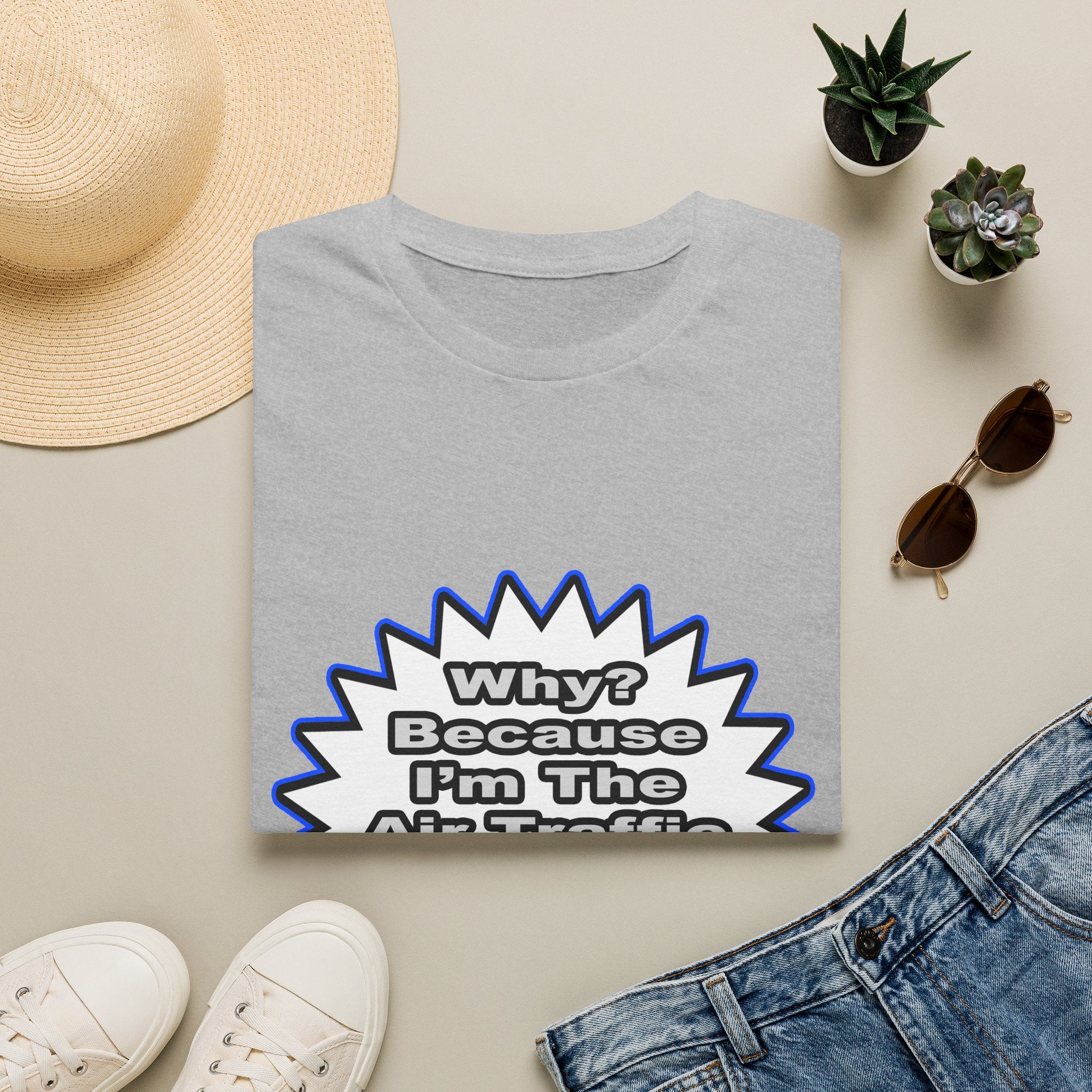 Air Traffic Controller...Because I Said So - Unisex Softstyle T-Shirt